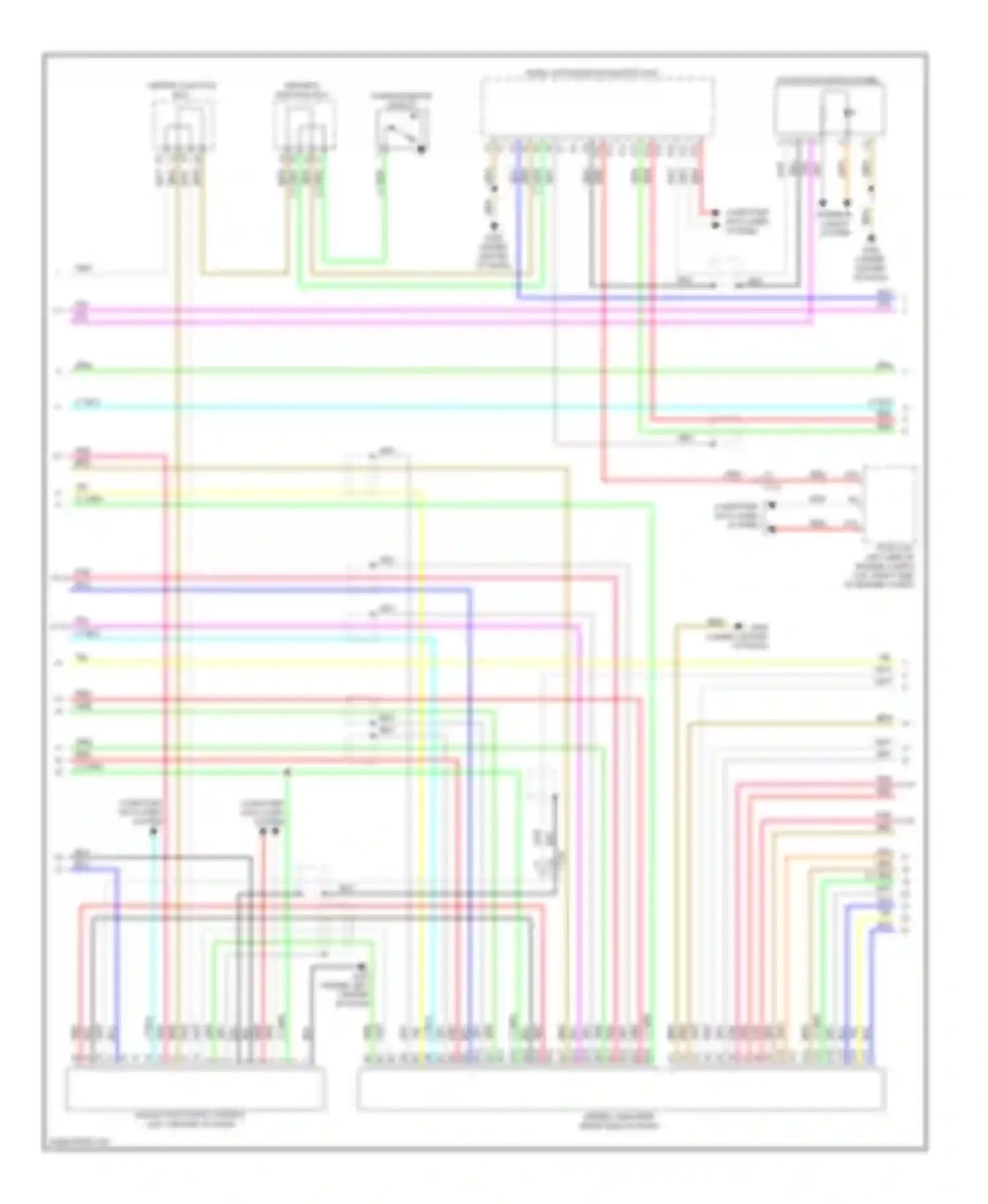 Accord Honda IX (2012-2016): Navigation circuit, except hybrid (2 of 5)