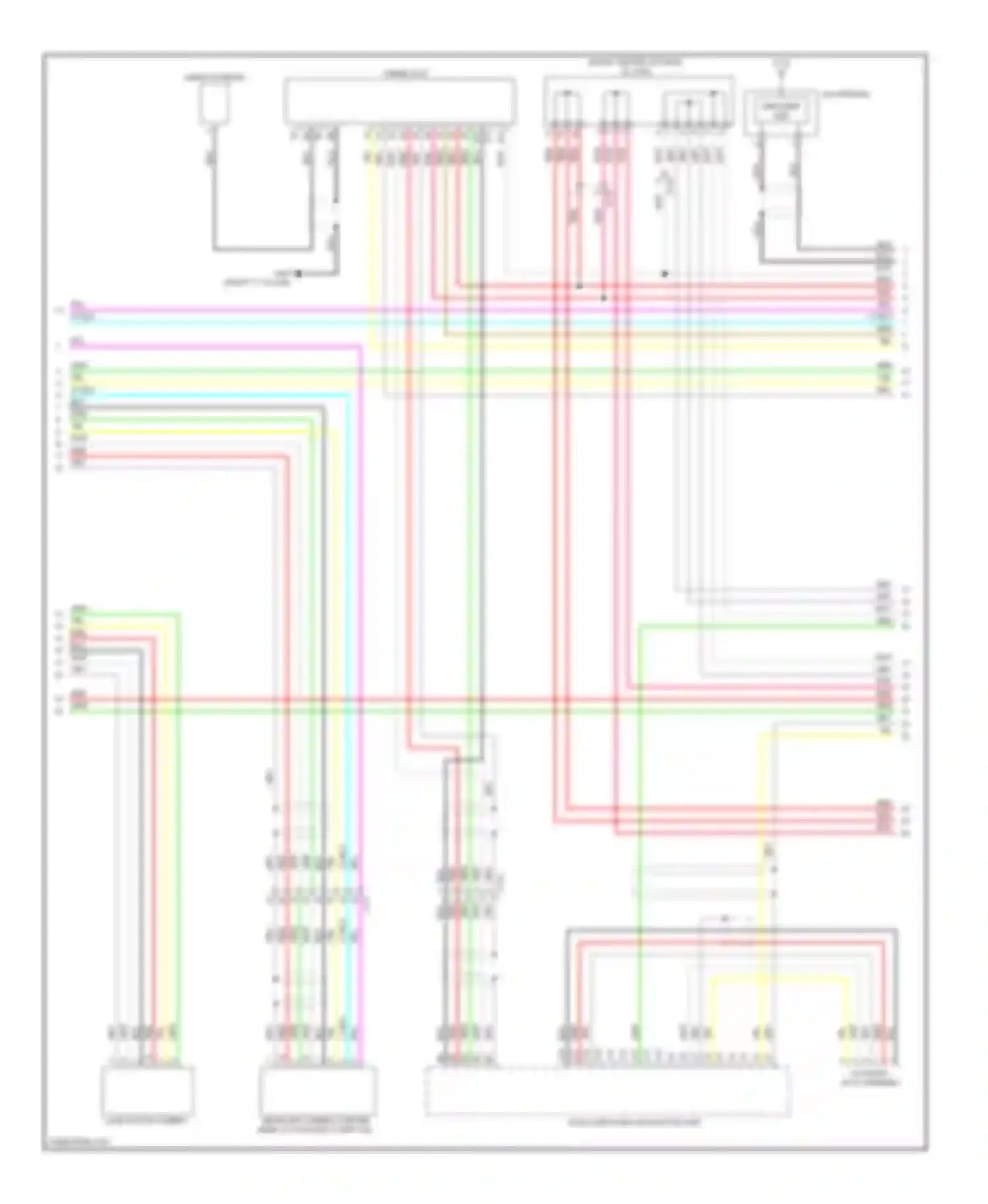 Accord Honda IX (2012-2016): Navigation circuit, except hybrid (4 of 5)