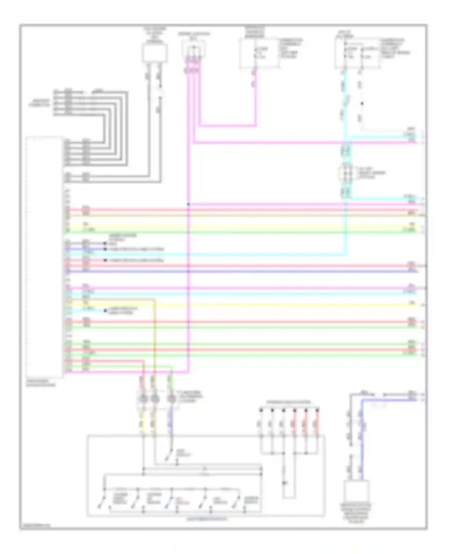 Accord Honda IX (2012-2016): Navigation circuit, hybrid (1 of 5)
