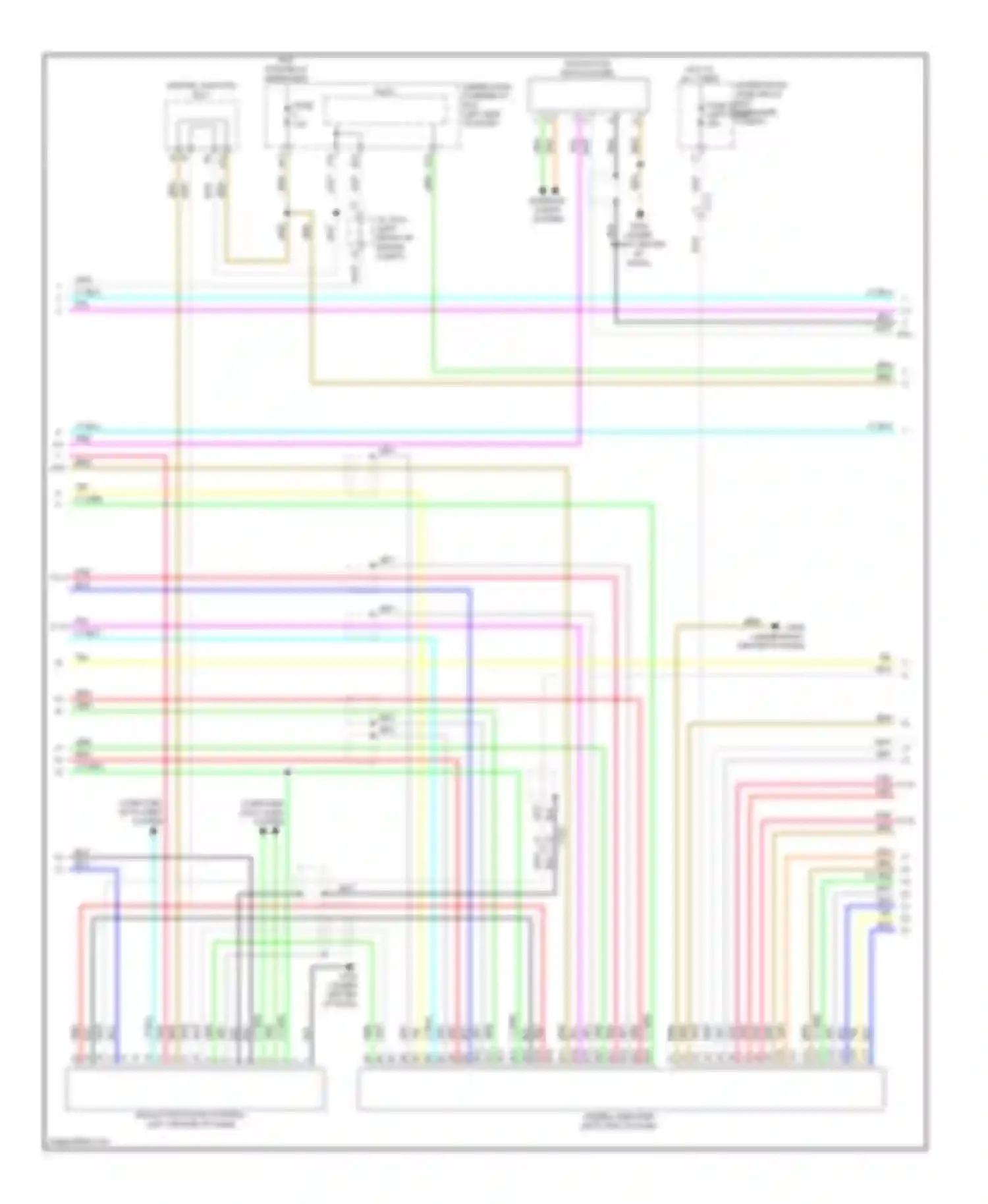 Accord Honda IX (2012-2016): Navigation circuit, hybrid (2 of 5)