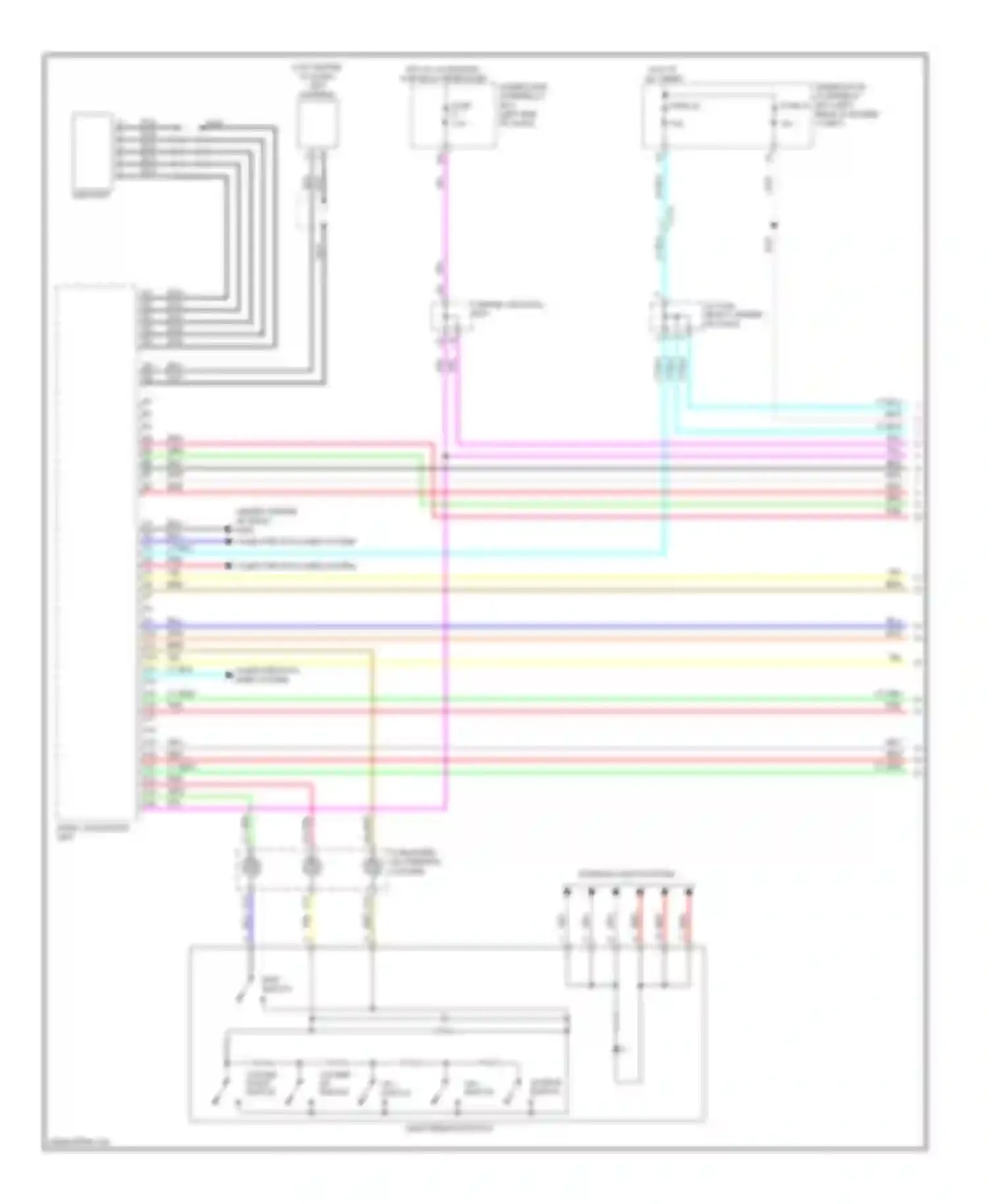Accord Honda IX (2012-2016): Navigation circuit, plug-in hybrid (1 of 6)