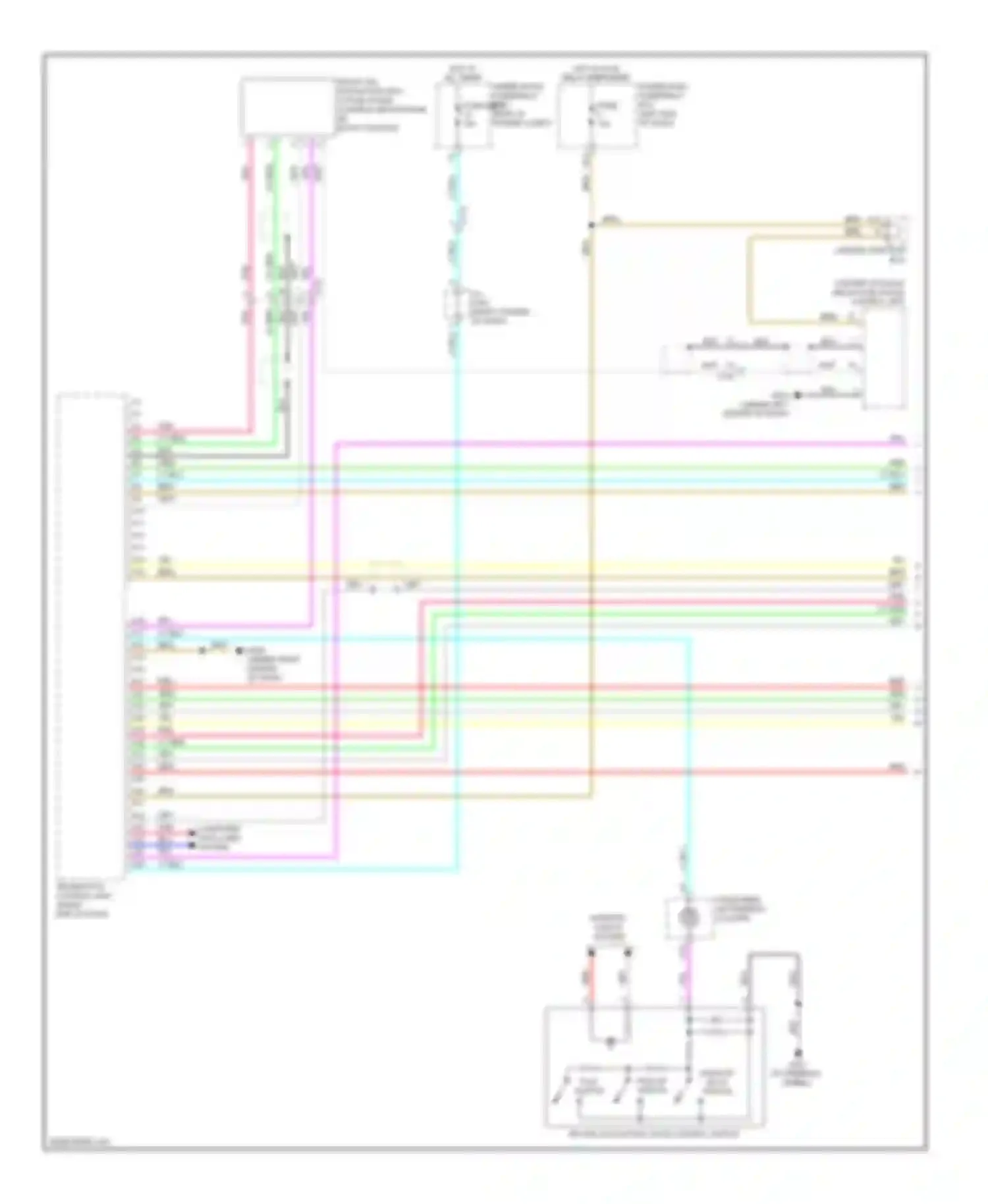 Accord Honda IX (2012-2016): Telematics circuit (1 of 2)