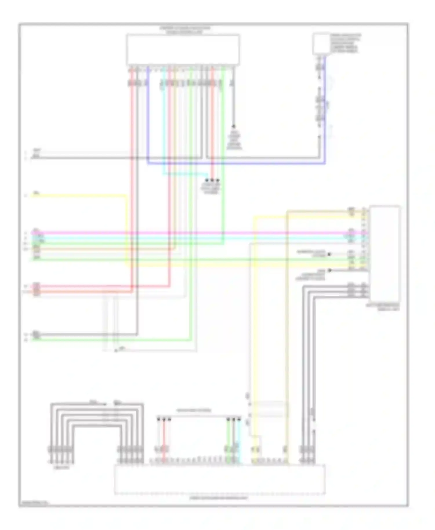 Accord Honda IX (2012-2016): Base radio circuit, except hybrid (3 of 3)
