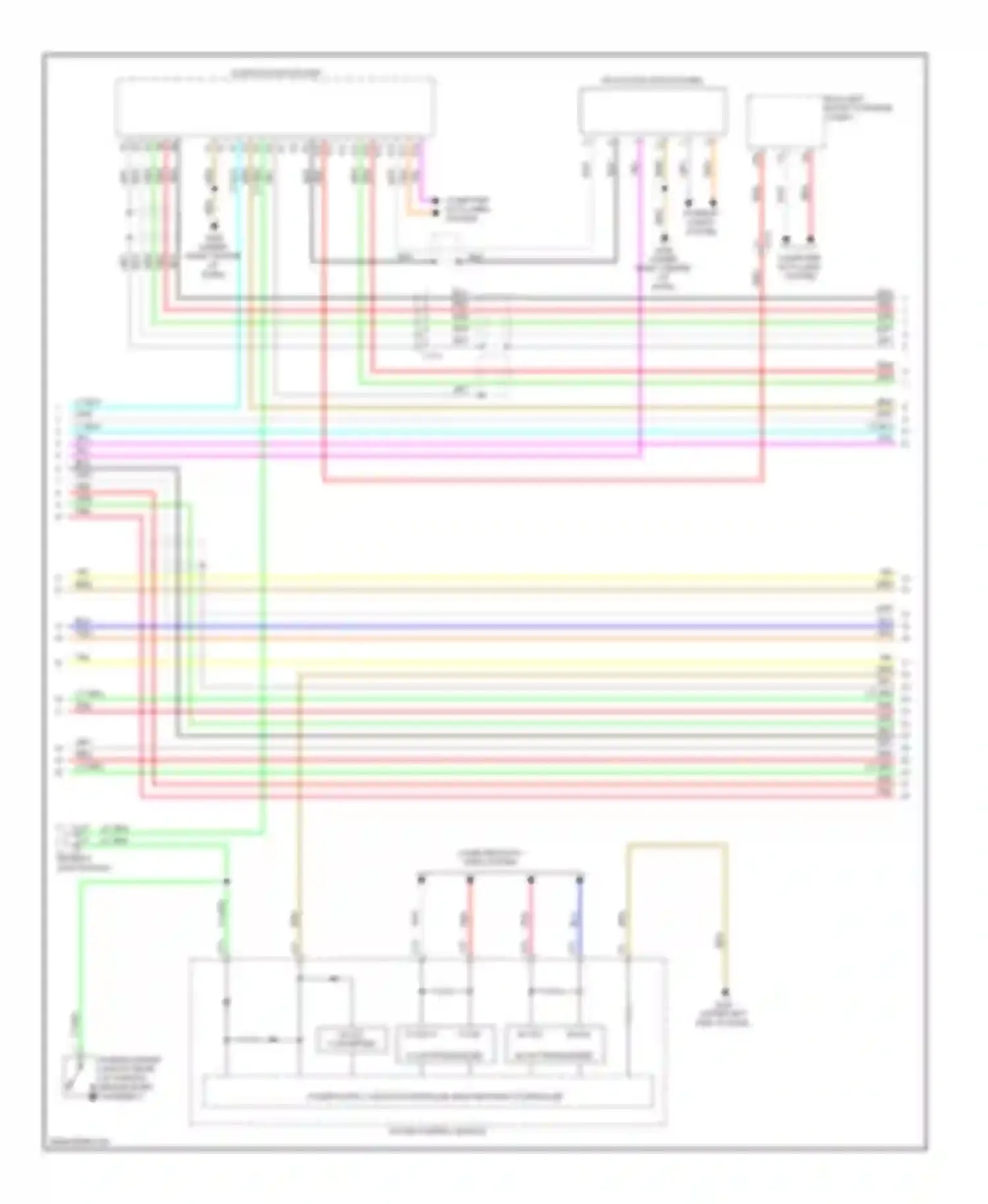 Accord Honda IX (2012-2016): Radio circuit, plug-in hybrid (2 of 6)