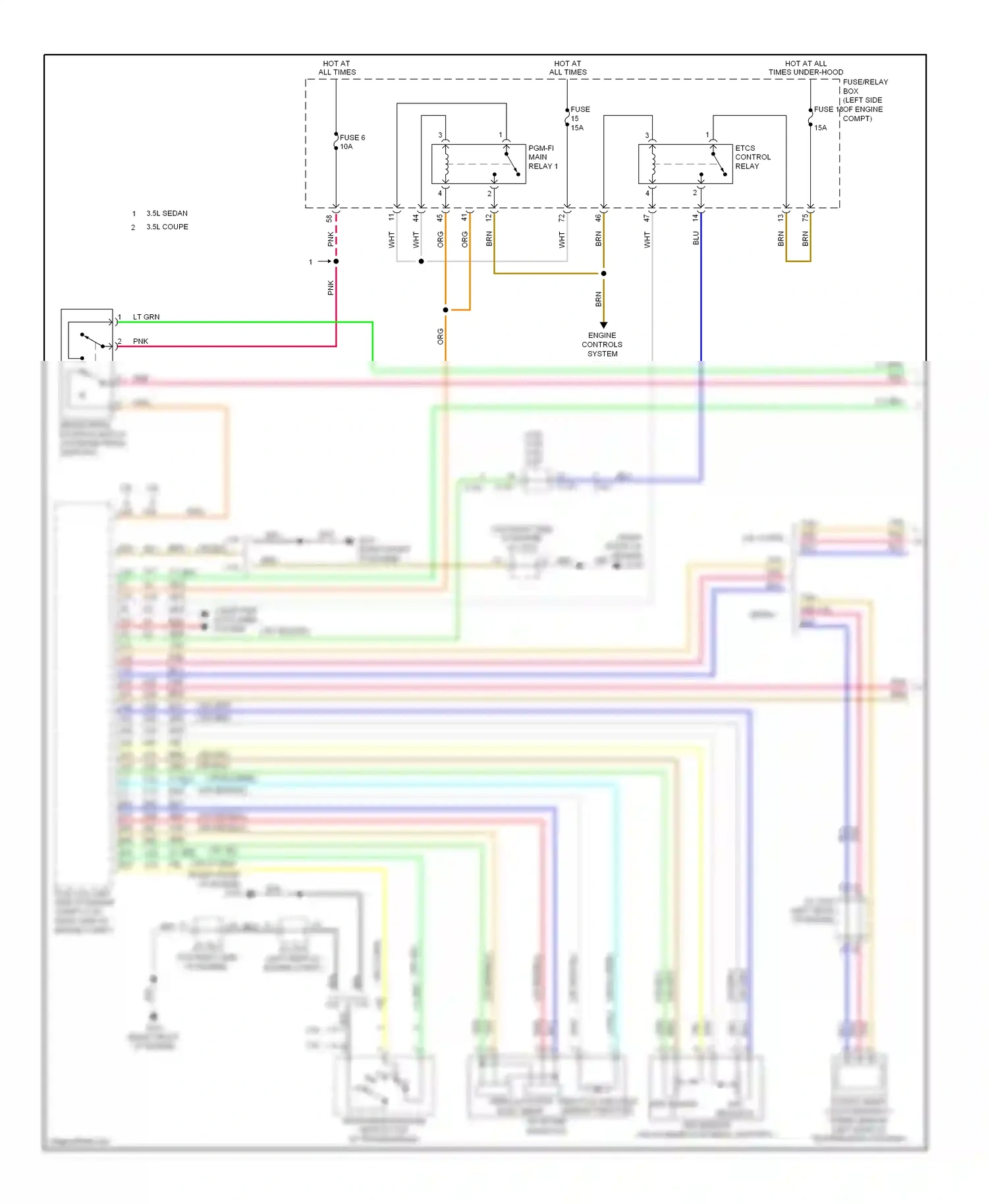 Wiring diagram blk for Honda Accord IX (2012-2016) (43 of 263)
