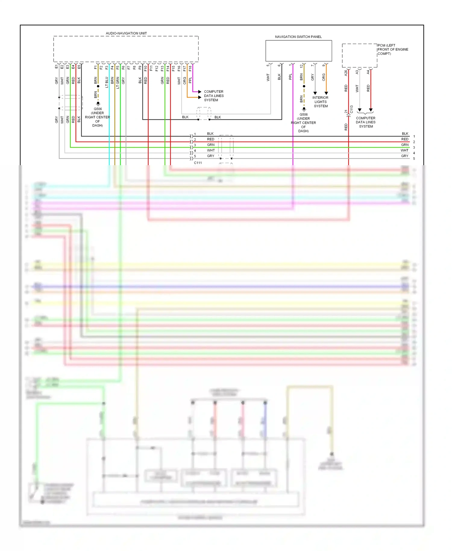 Wiring diagram blk for Honda Accord IX (2012-2016) (230 of 263)