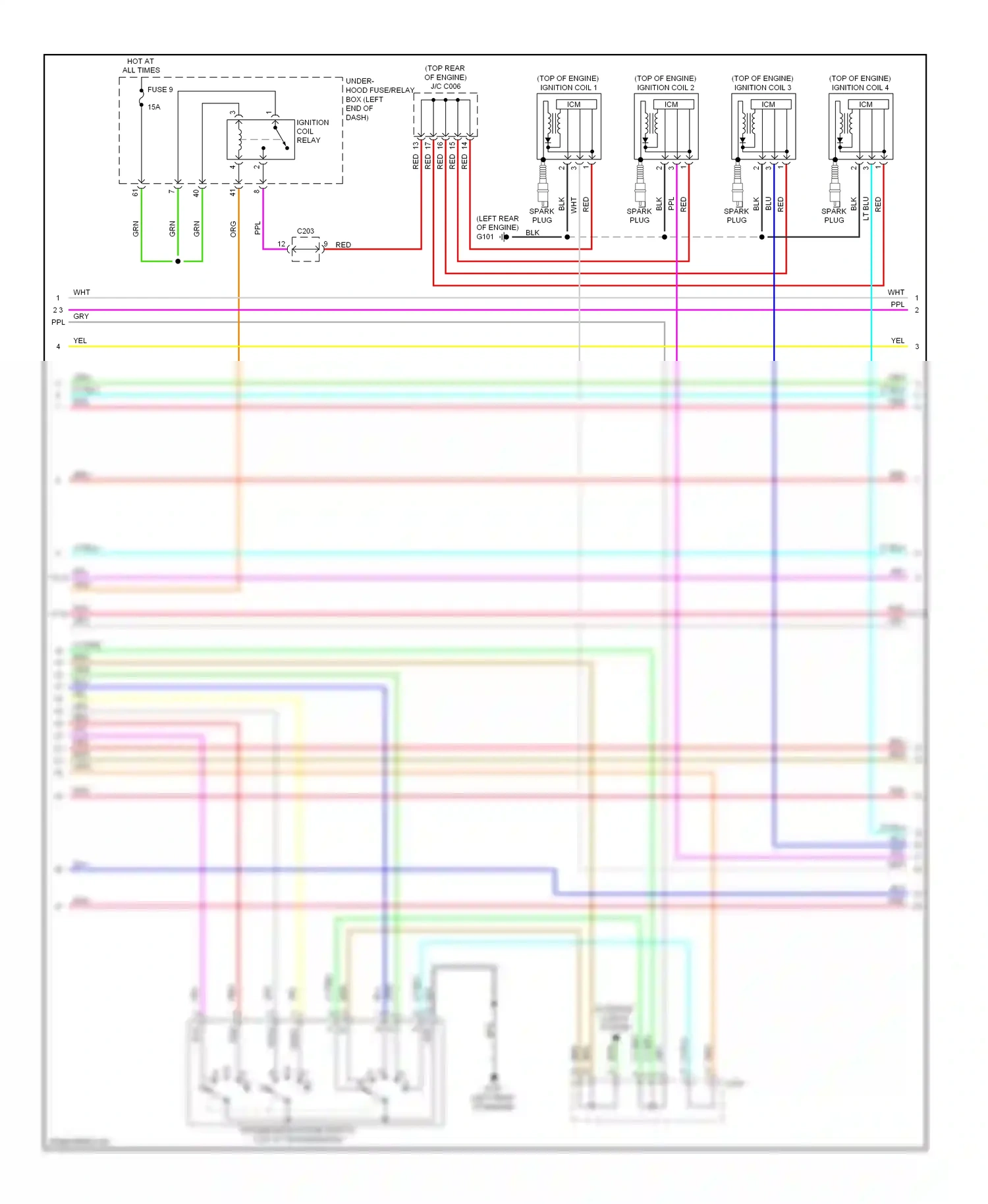 Wiring diagram blk for Honda Accord IX (2012-2016) (59 of 263)