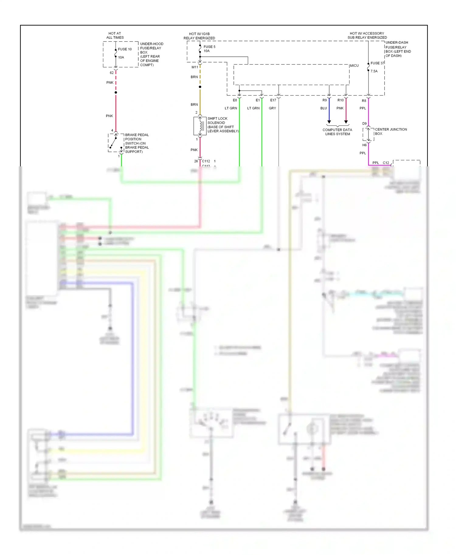 Wiring diagram blk for Honda Accord IX (2012-2016) (240 of 263)