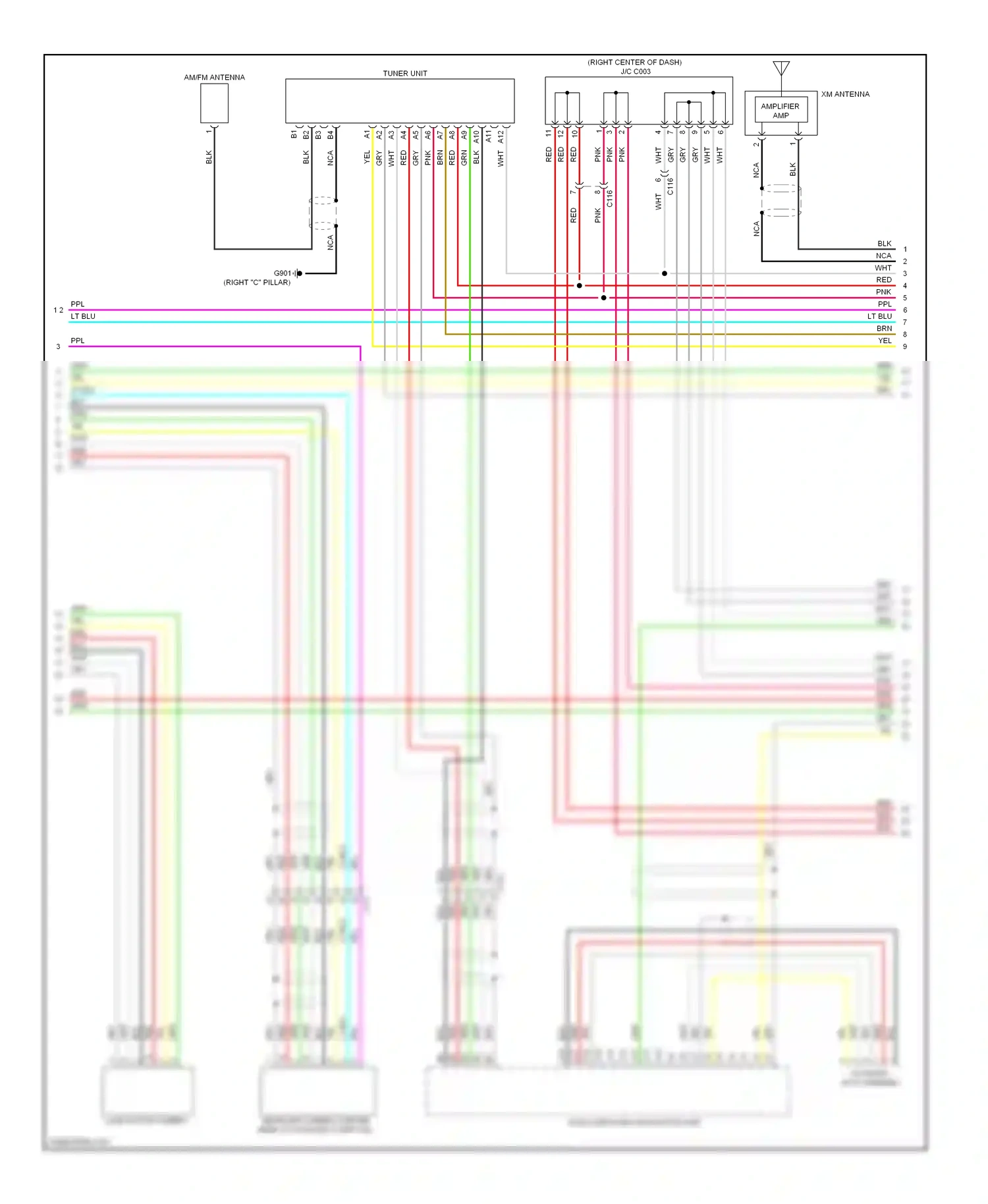 Wiring diagram blk for Honda Accord IX (2012-2016) (257 of 263)