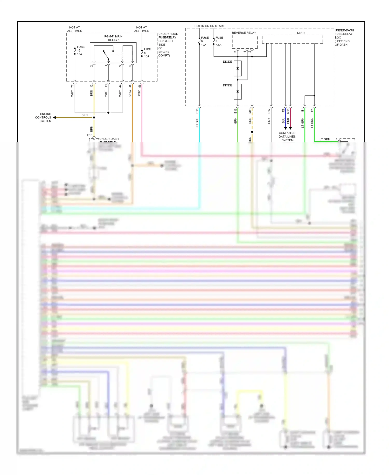 Wiring diagram blu for Honda Accord IX (2012-2016) (236 of 245)