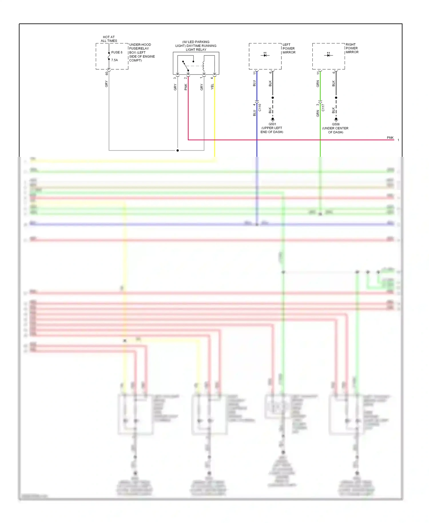 Wiring diagram blu for Honda Accord IX (2012-2016) (93 of 245)