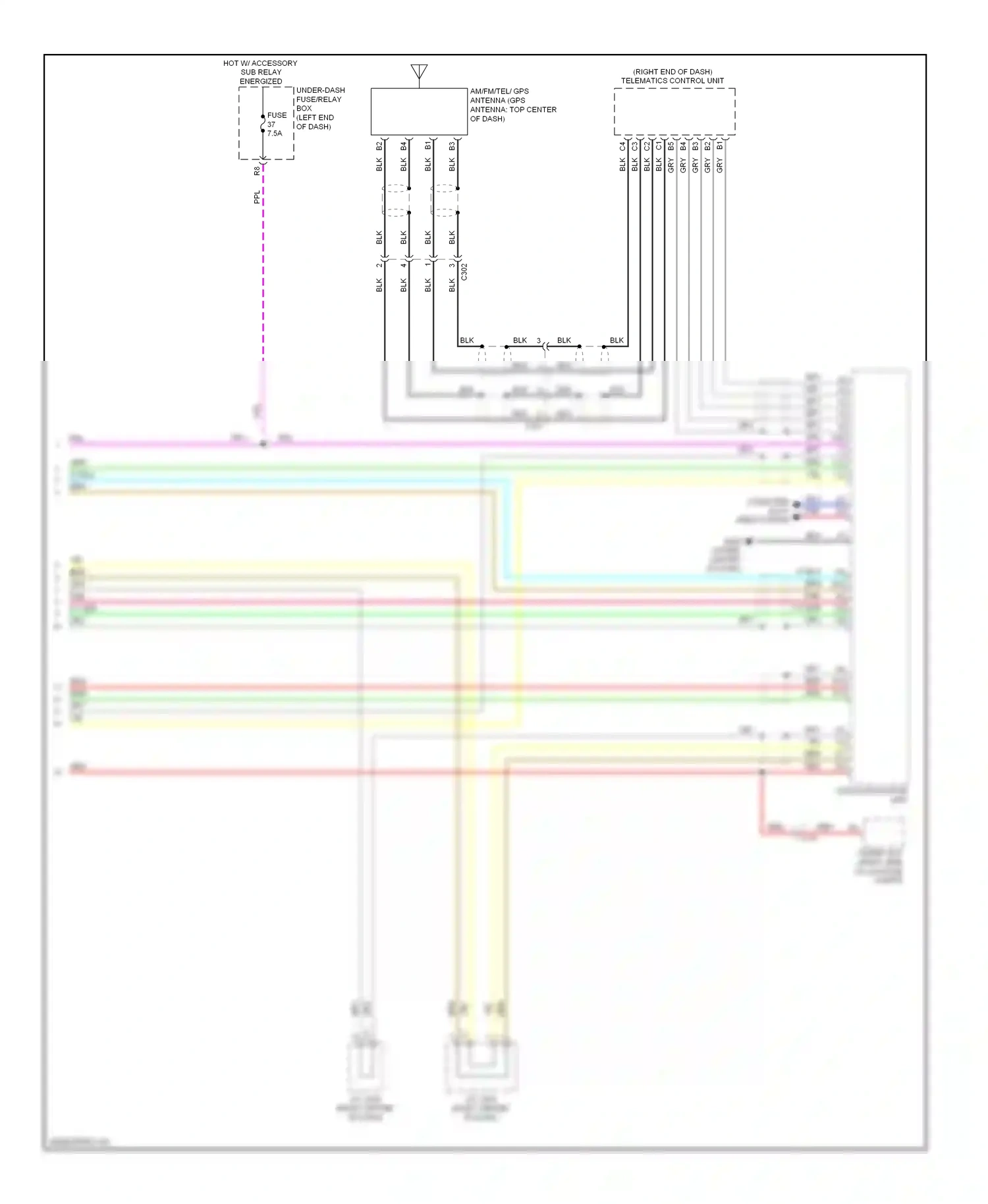 Wiring diagram blu for Honda Accord IX (2012-2016) (160 of 245)