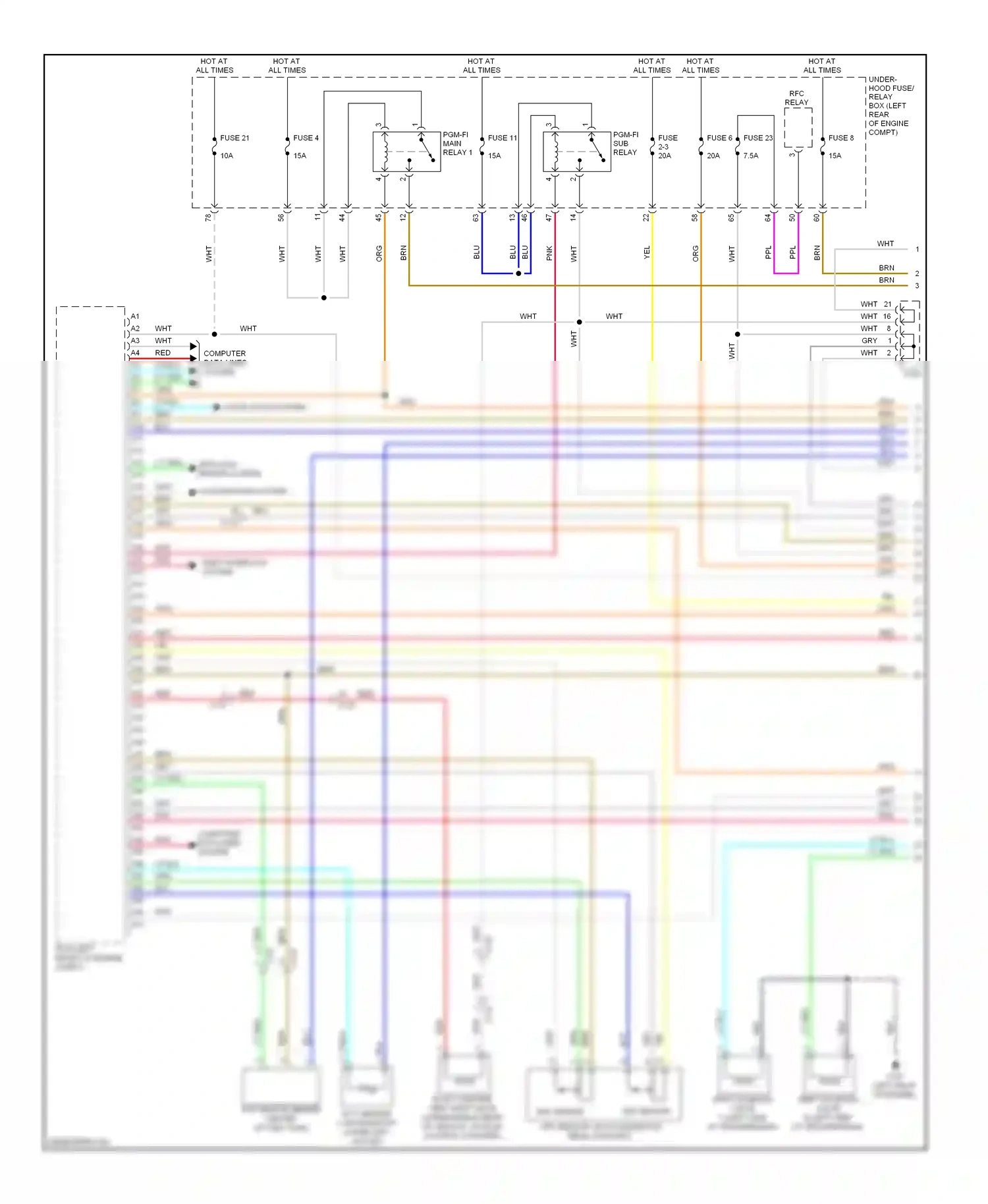 Wiring diagram blu for Honda Accord IX (2012-2016) (98 of 245)