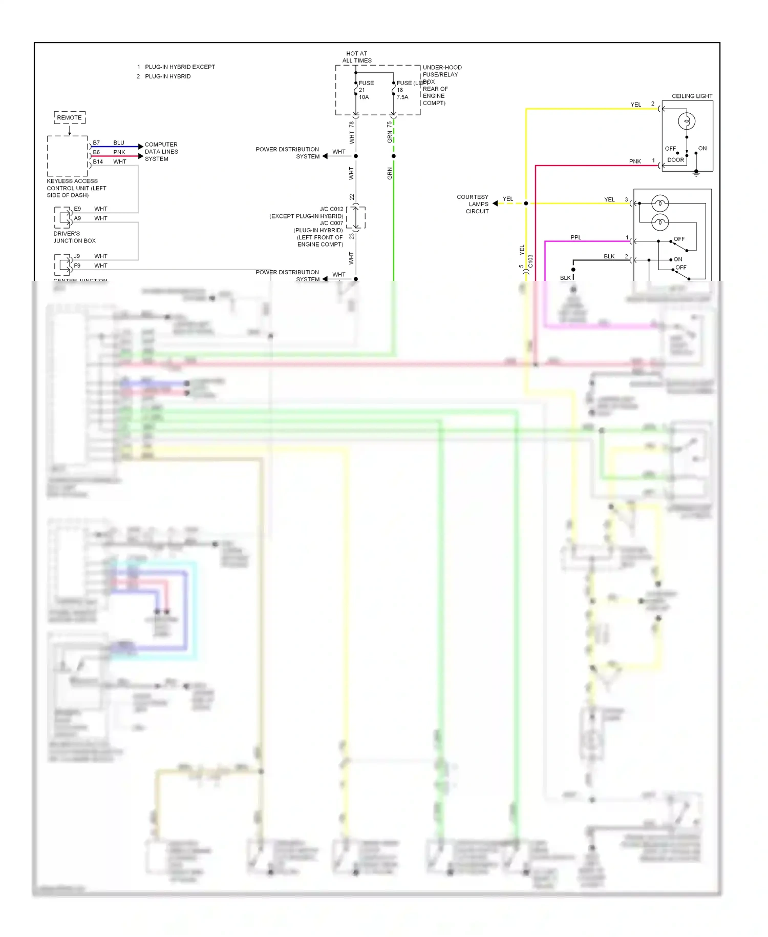 Wiring diagram computer data lines system 6 5 for Honda Accord IX (2012-2016) (1 of 1)