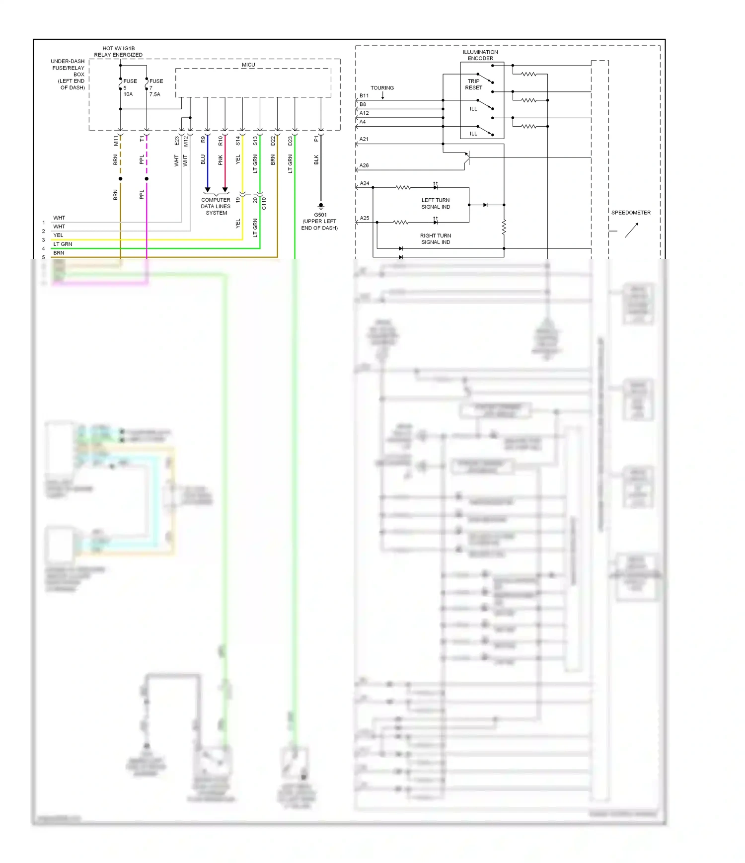 Wiring diagram computer data lines system for Honda Accord IX (2012-2016) (86 of 169)