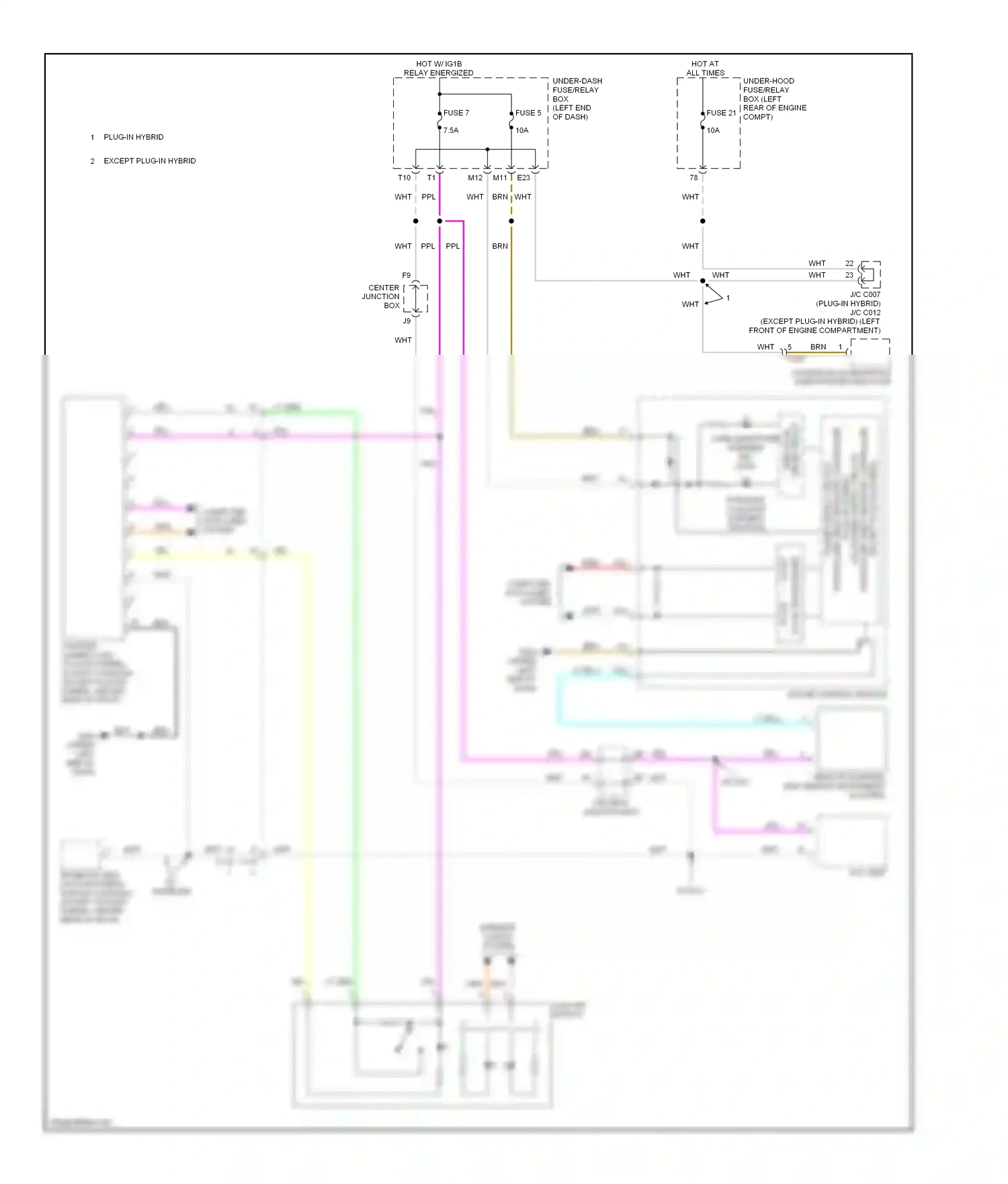 Wiring diagram computer data lines system for Honda Accord IX (2012-2016) (94 of 169)
