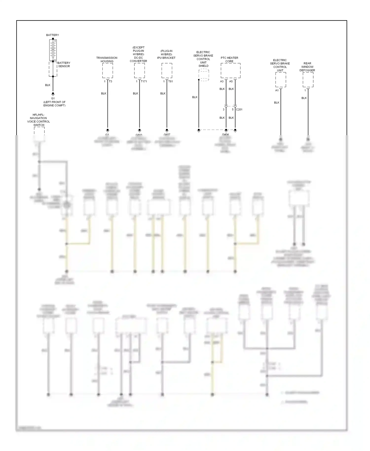 Wiring diagram console accessory power socket relay for Honda Accord IX (2012-2016) (1 of 3)