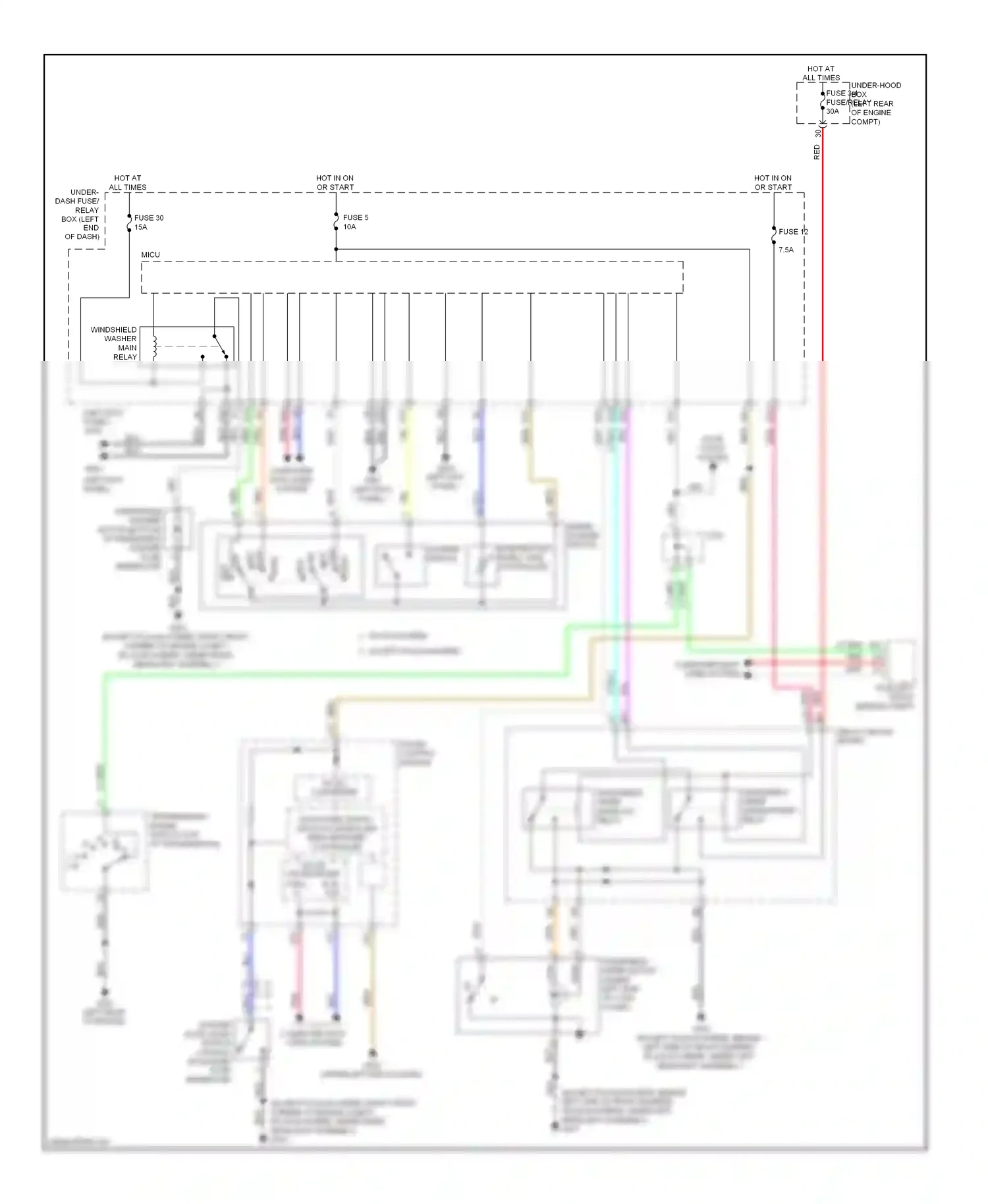 Wiring diagram engine compt) for Honda Accord IX (2012-2016) (4 of 6)