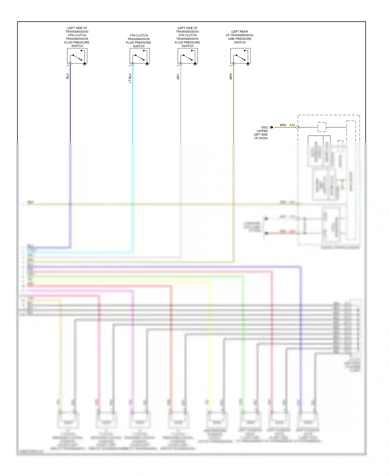 Wiring diagram gauge control module for Honda Accord IX (2012-2016) (58 of 66)