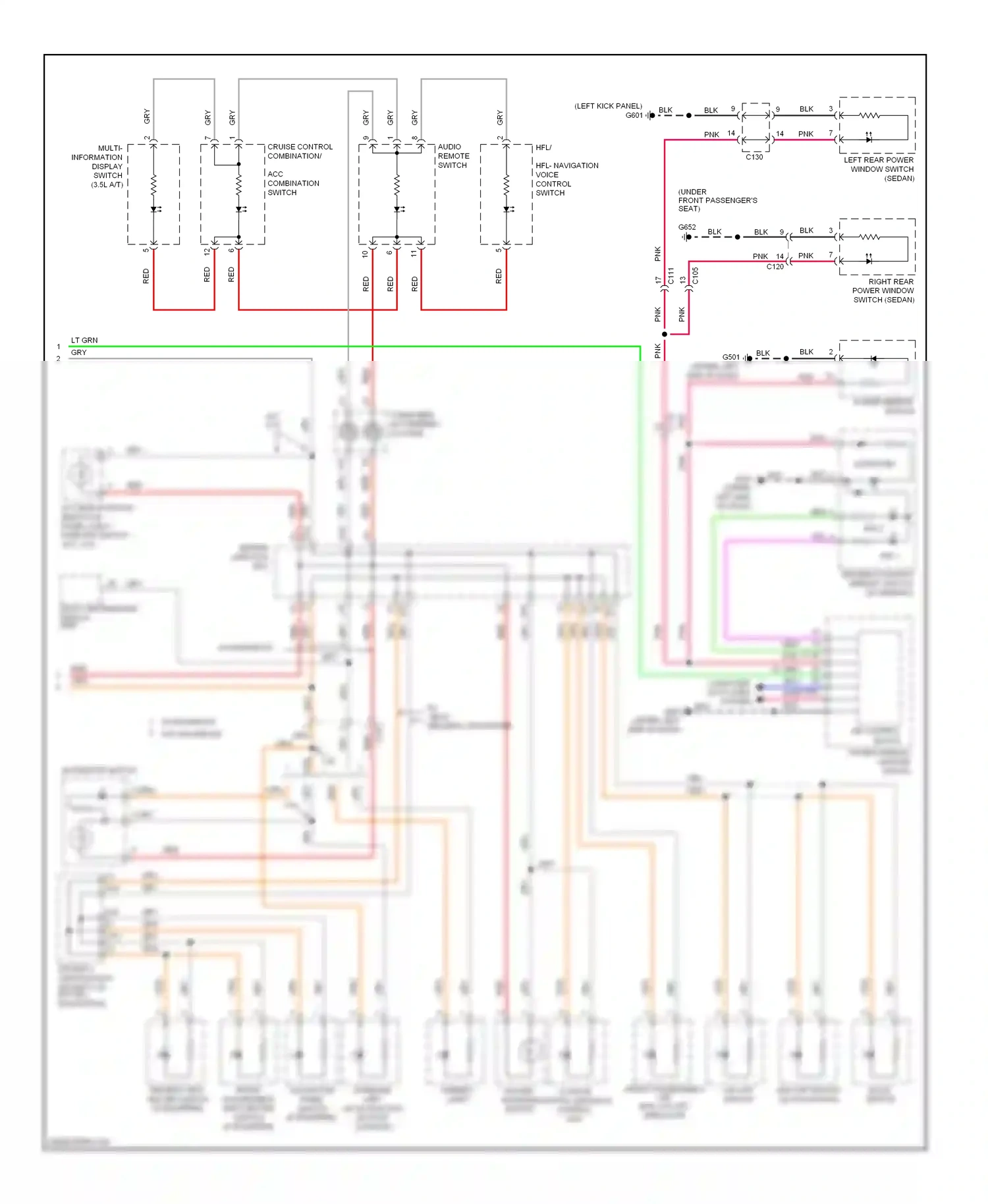 Wiring diagram ind 2 for Honda Accord IX (2012-2016) (1 of 4)