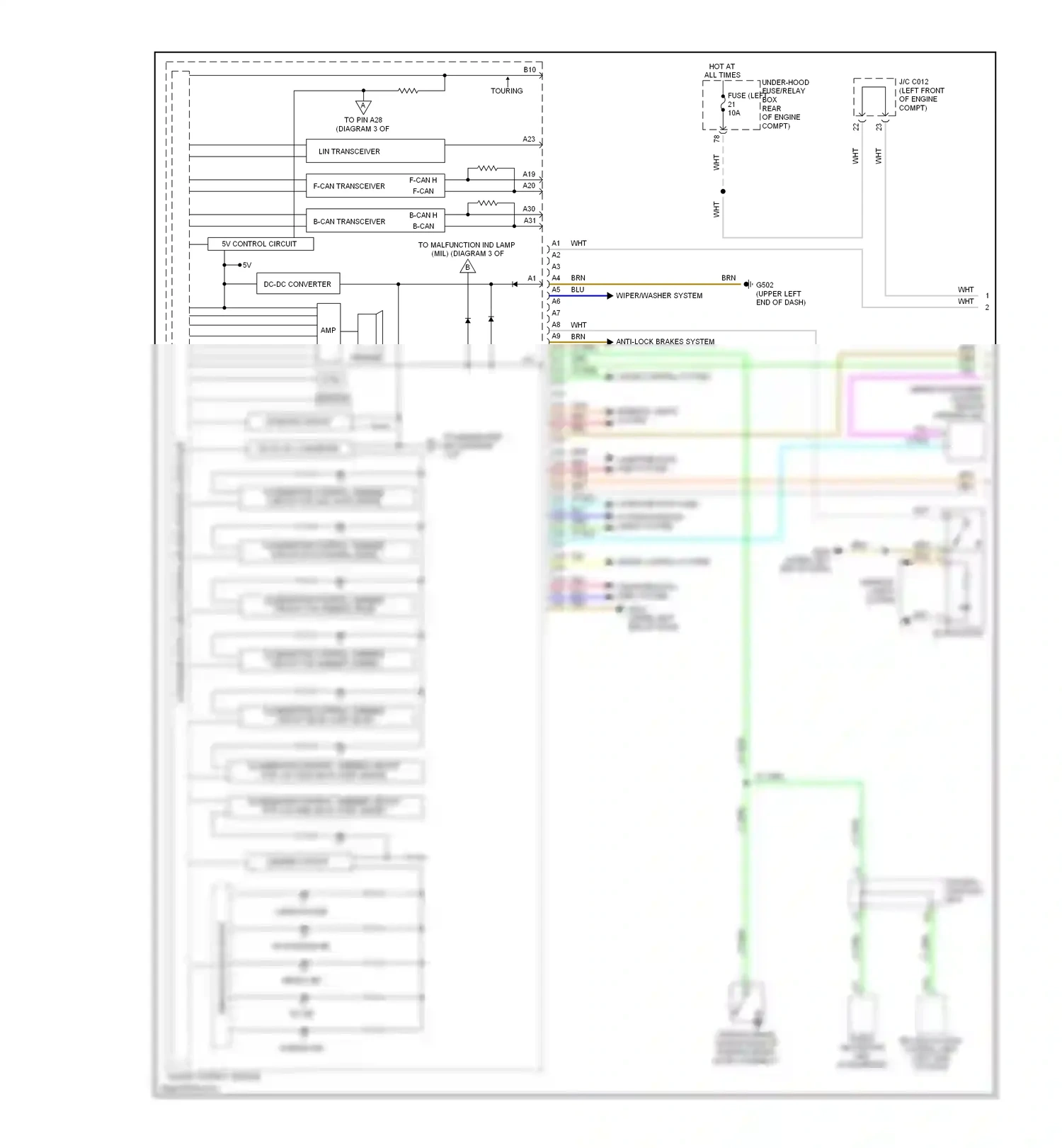 Wiring diagram lt blu for Honda Accord IX (2012-2016) (104 of 217)