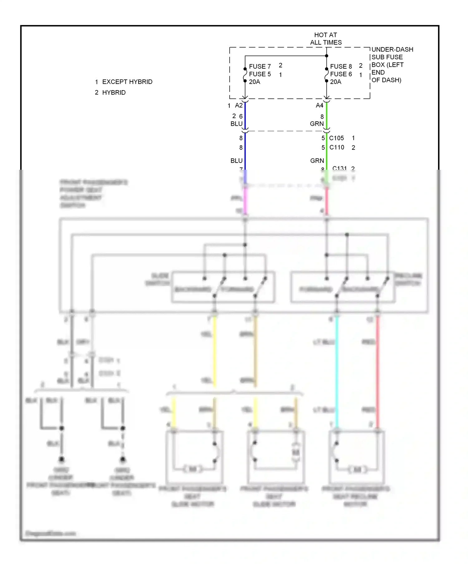 Wiring diagram lt blu for Honda Accord IX (2012-2016) (165 of 217)
