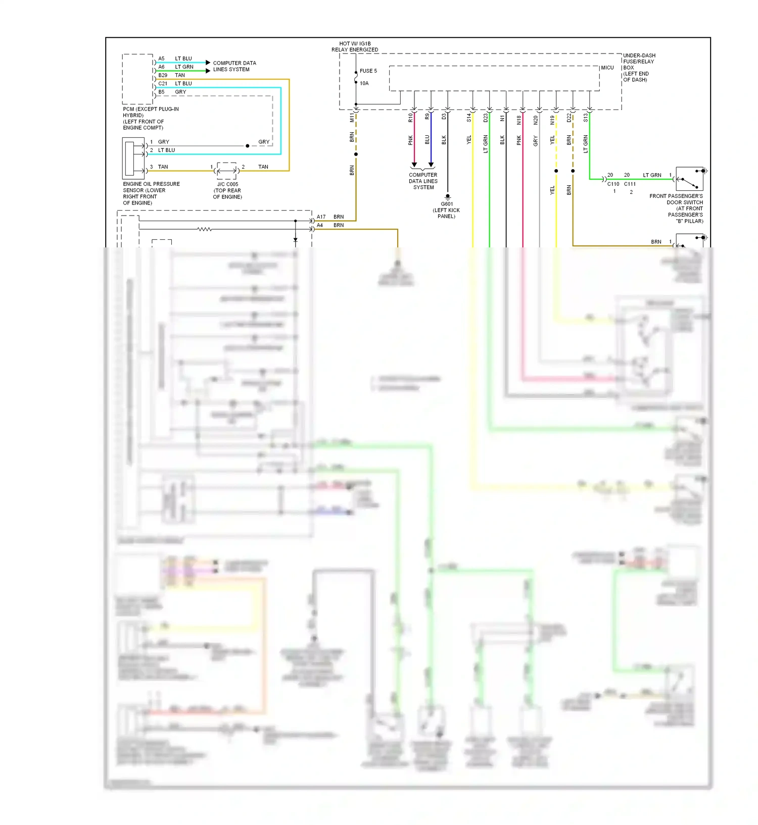 Wiring diagram red for Honda Accord IX (2012-2016) (251 of 253)