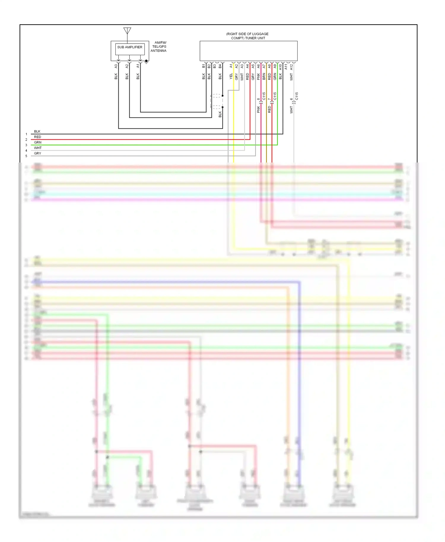 Wiring diagram red for Honda Accord IX (2012-2016) (226 of 253)