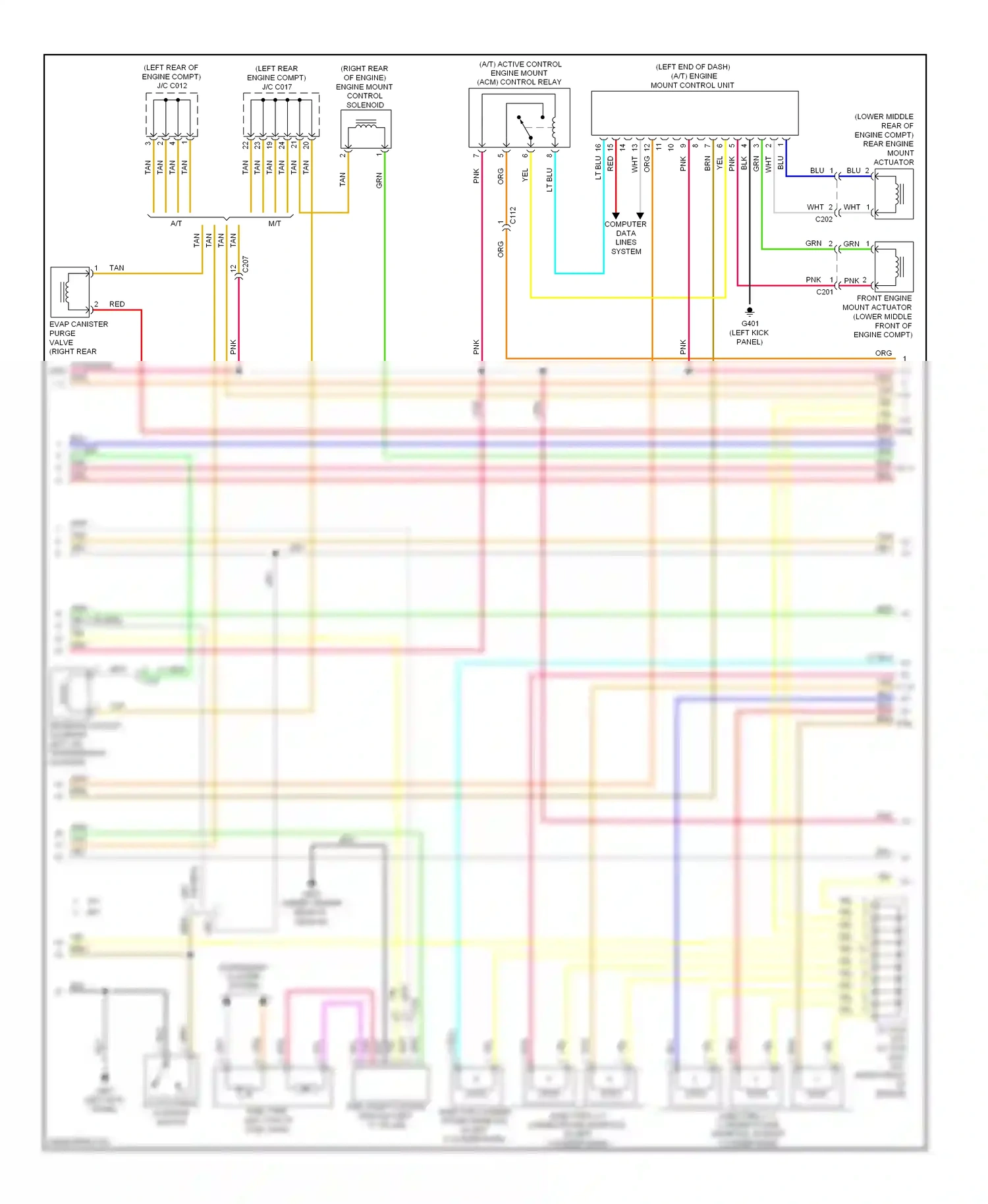 Wiring diagram red for Honda Accord IX (2012-2016) (98 of 253)