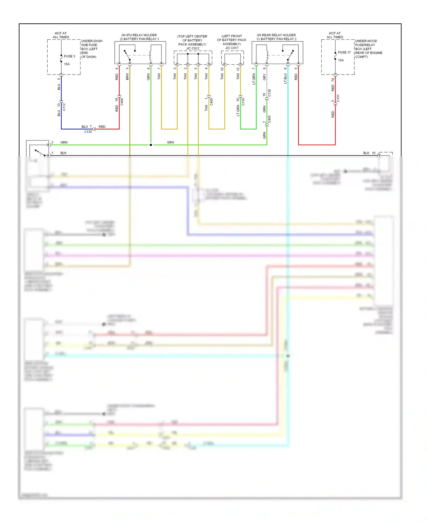 Wiring diagram tan for Honda Accord IX (2012-2016) (5 of 50)