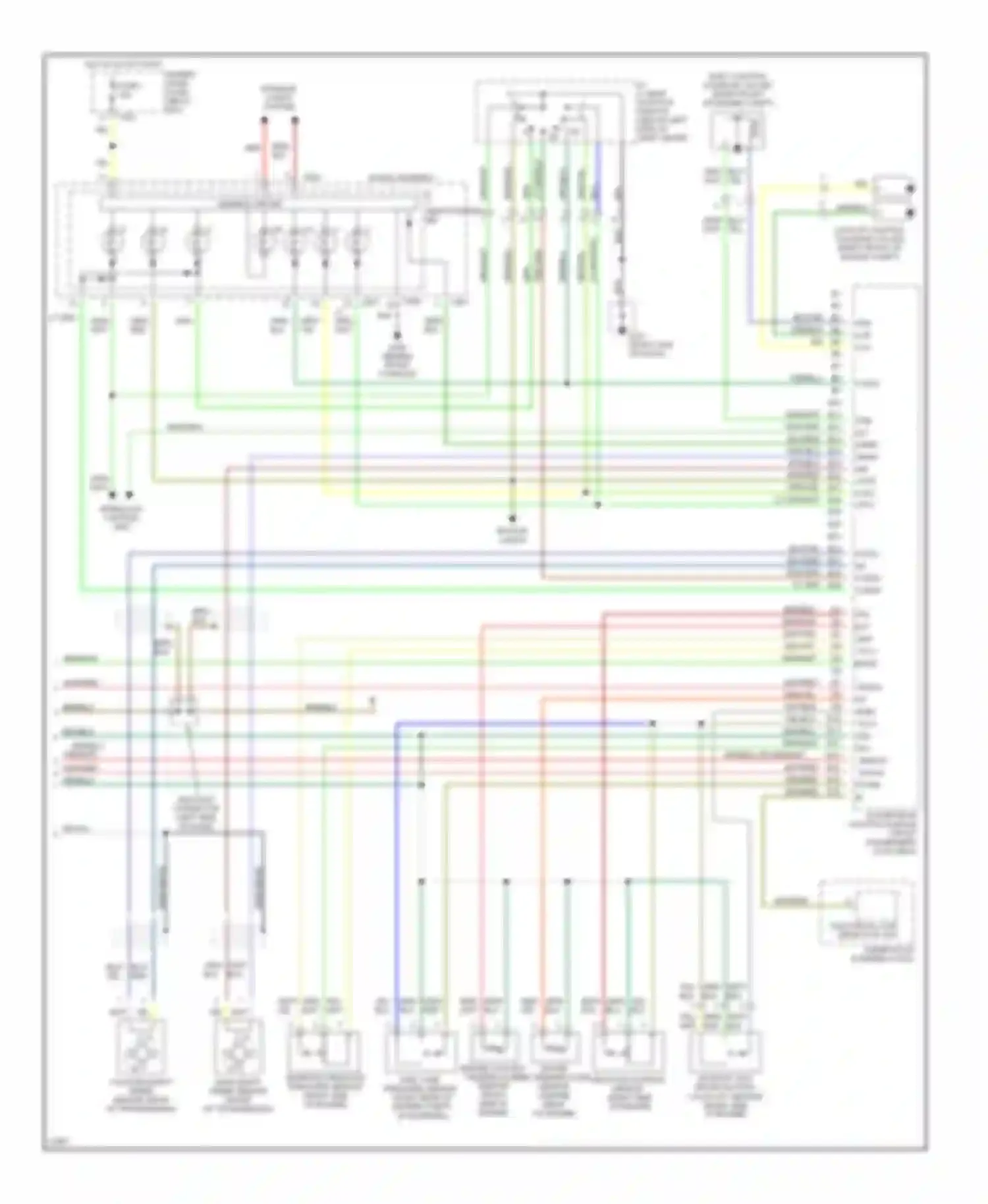 Accord Honda V (1993-1998): Wiring diagram engine performance 2.2ls, dx, lx & canada ex (3
of 3)