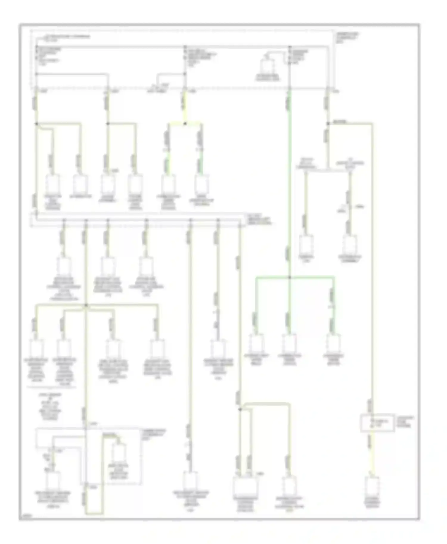 Accord Honda V (1993-1998): Power distribution circuit (4 of 4)