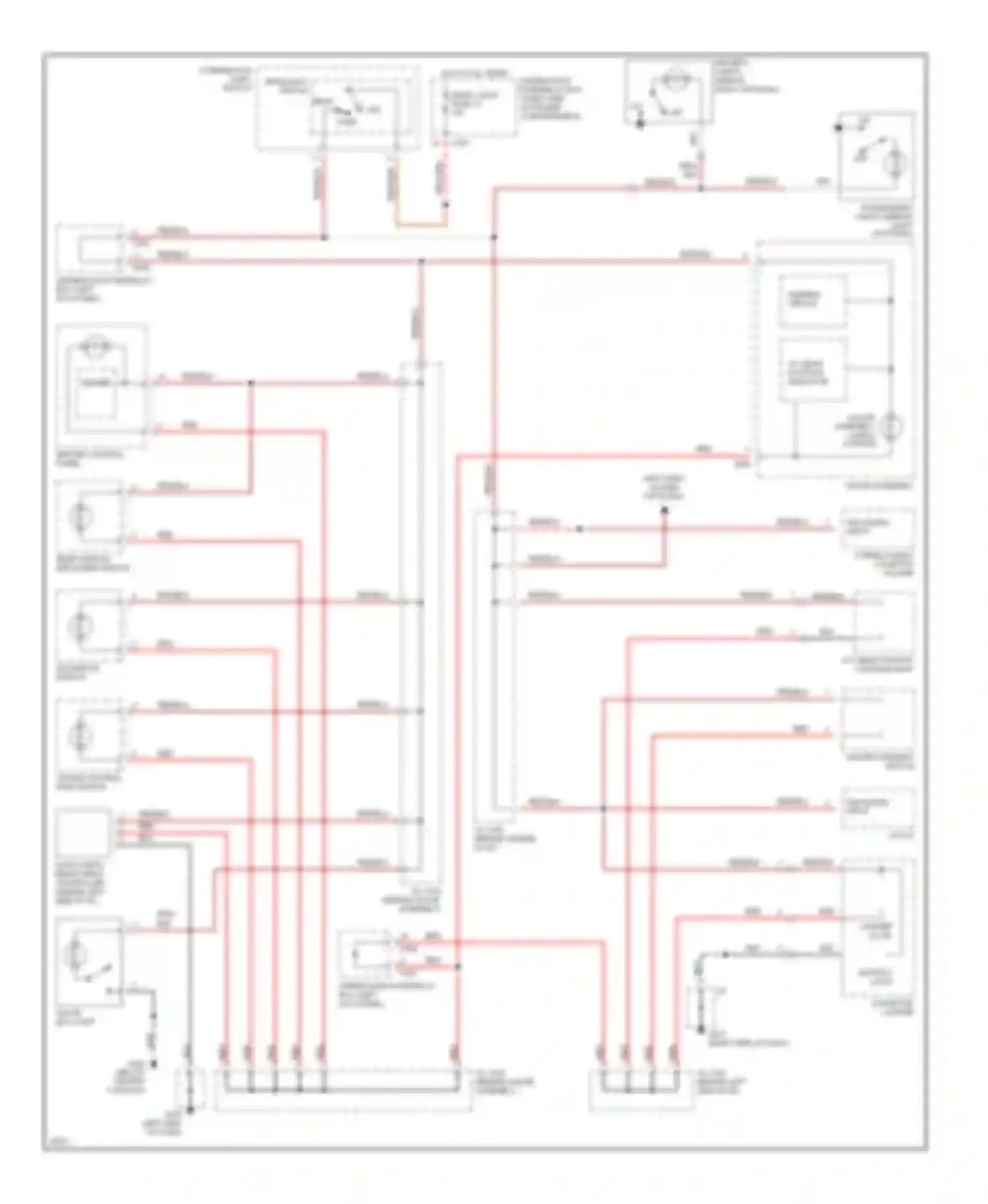 Wiring diagram a/t gear position indicator for Honda Accord V (1993-1998) (2 of 2)