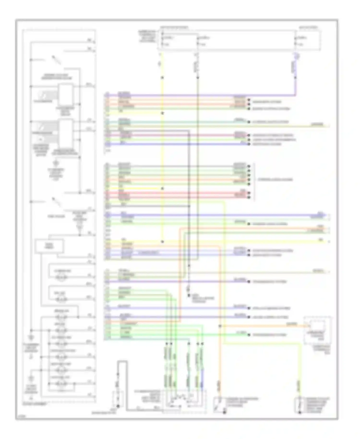 Wiring diagram org/wht for Honda Accord V (1993-1998) (3 of 3)