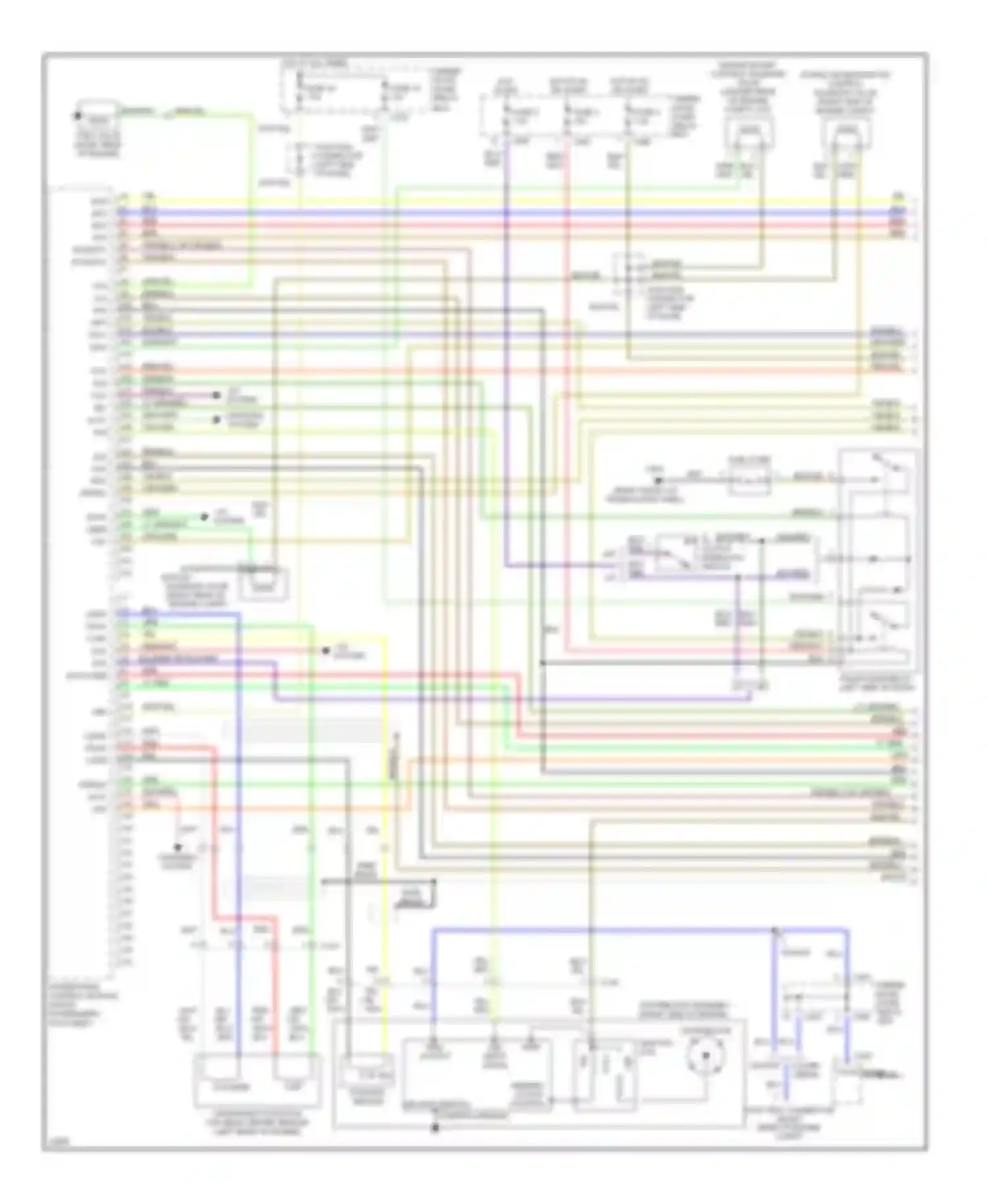 Wiring diagram rpm output for Honda Accord V (1993-1998) (2 of 2)