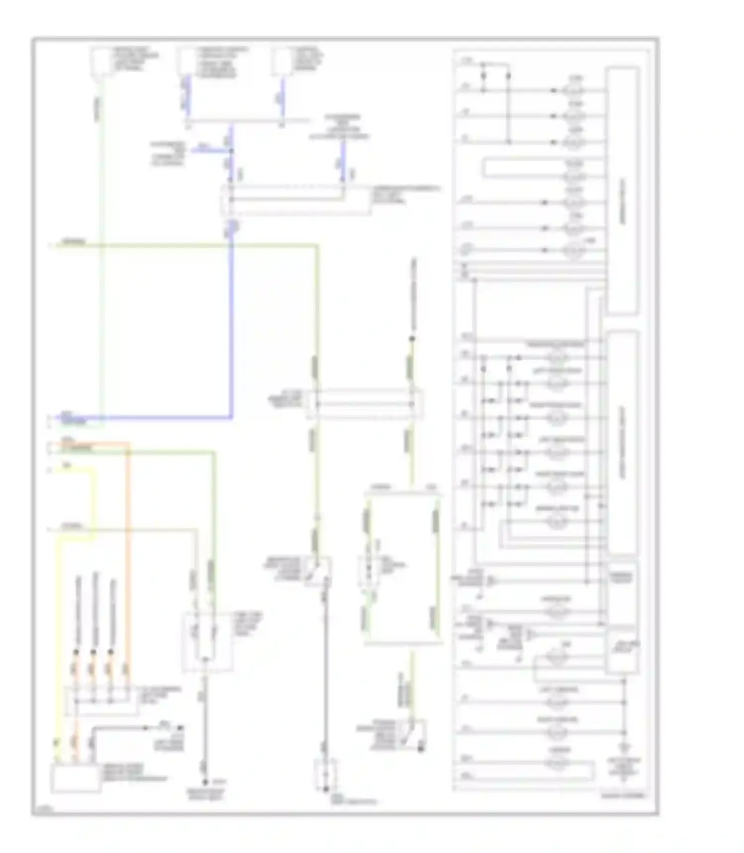 Wiring diagram srs srs ind circuit for Honda Accord V (1993-1998) (1 of 1)
