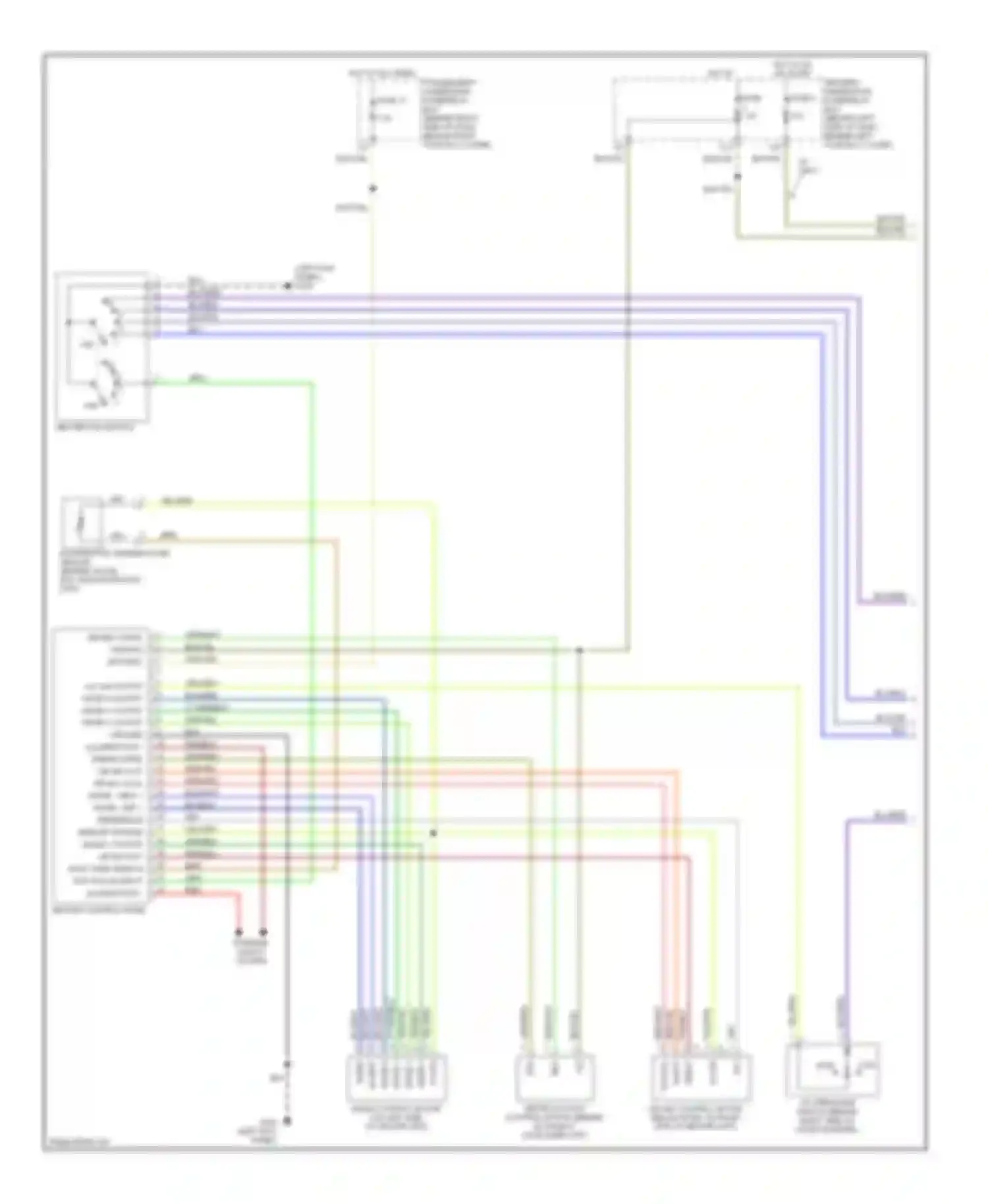 Accord Honda VI (1997-2002): Manual a/c circuit (1 of 2)