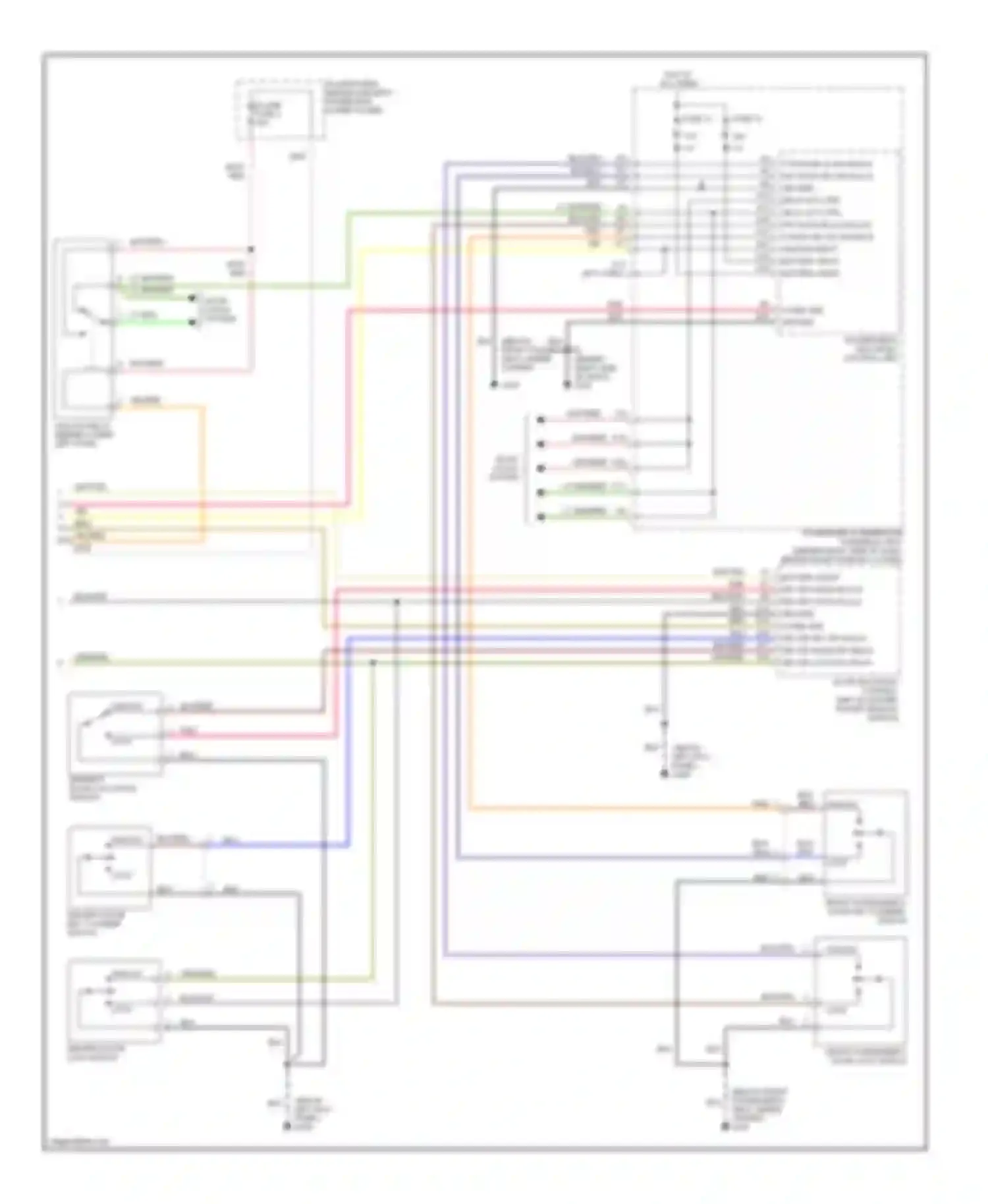Accord Honda VI (1997-2002): Anti-theft circuit, lx model (2 of 2)