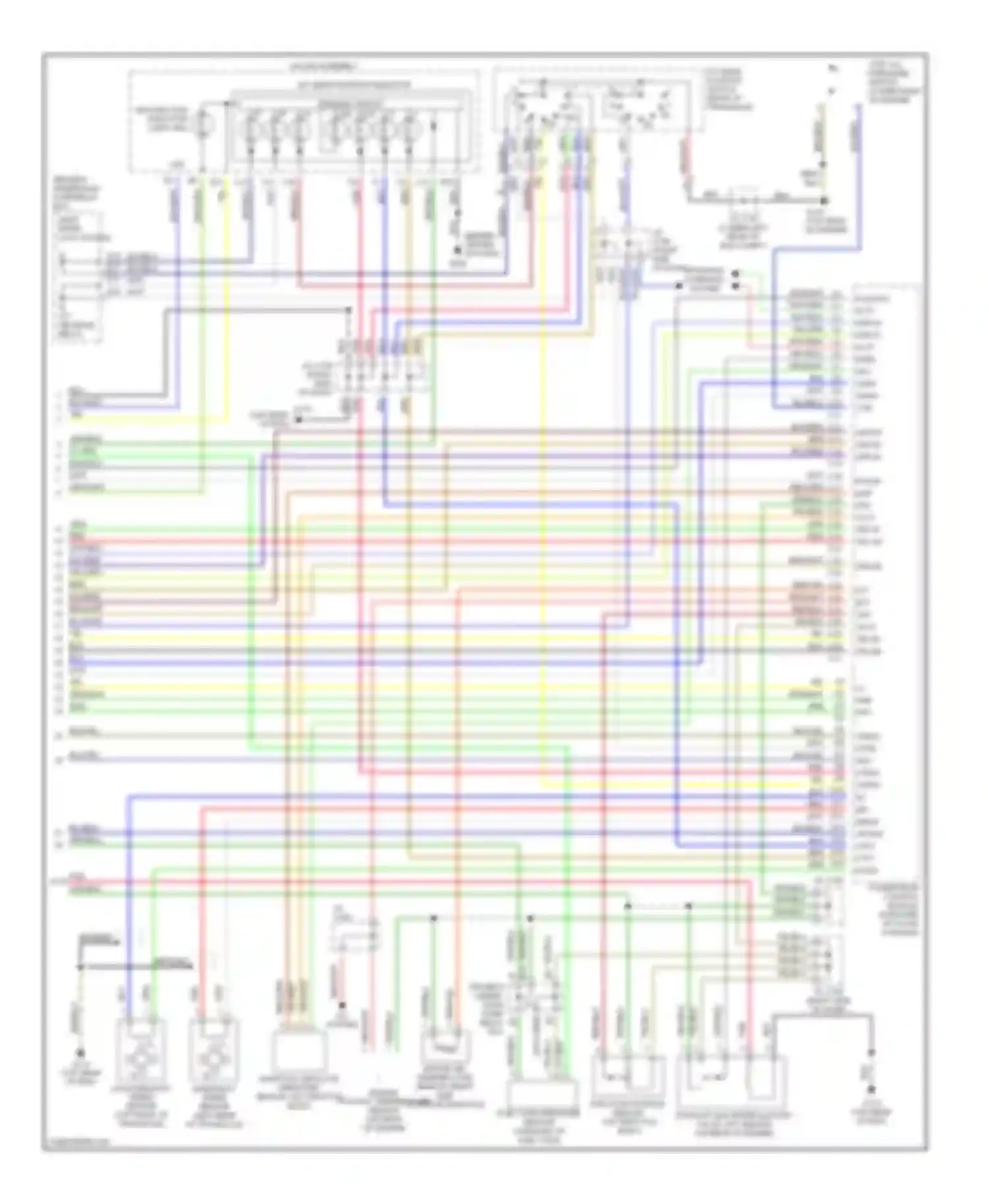 Accord Honda VI (1997-2002): Wiring diagram engine performance 3.0ls (3 of 3)