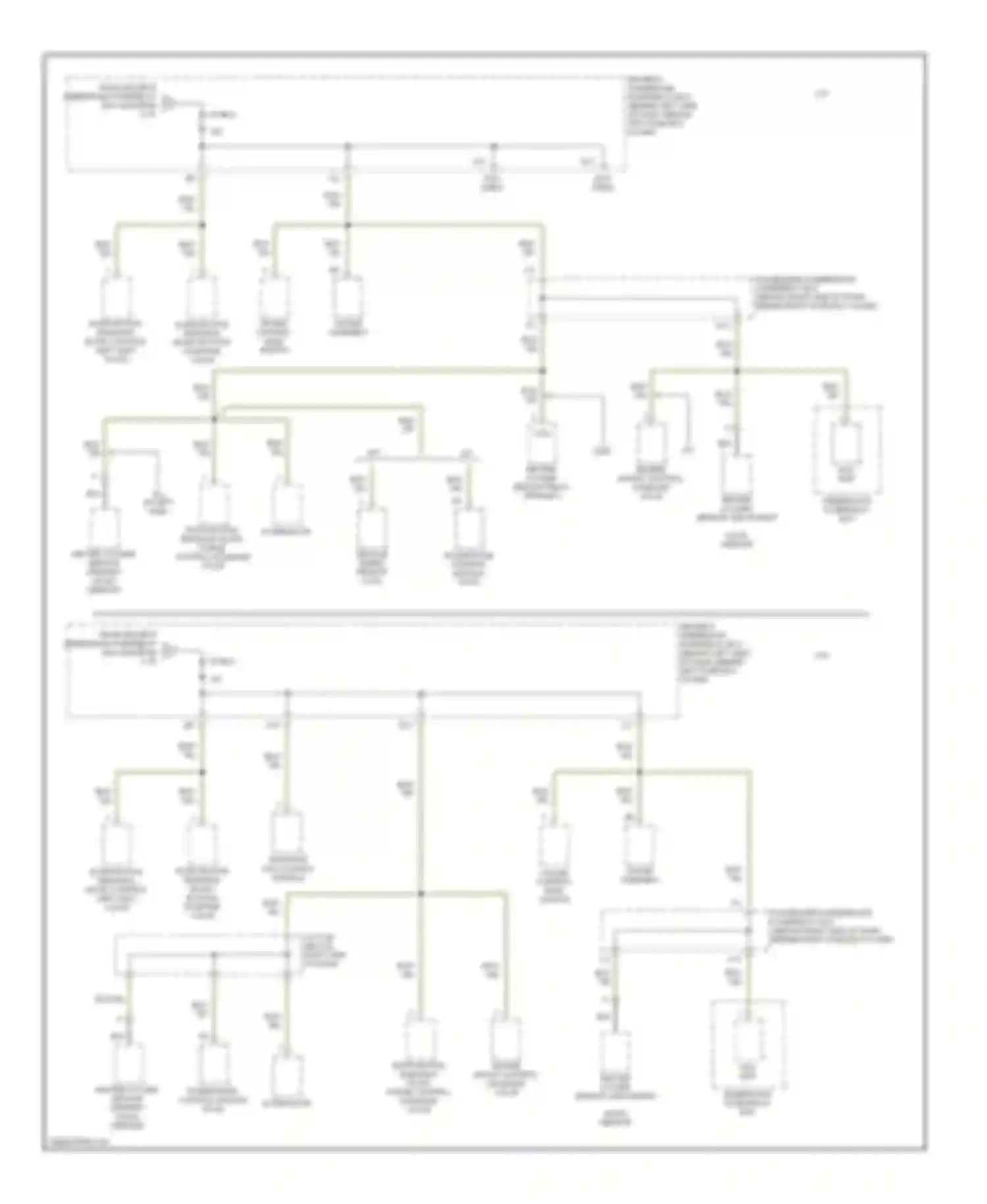Accord Honda VI (1997-2002): Power distribution circuit (6 of 6)