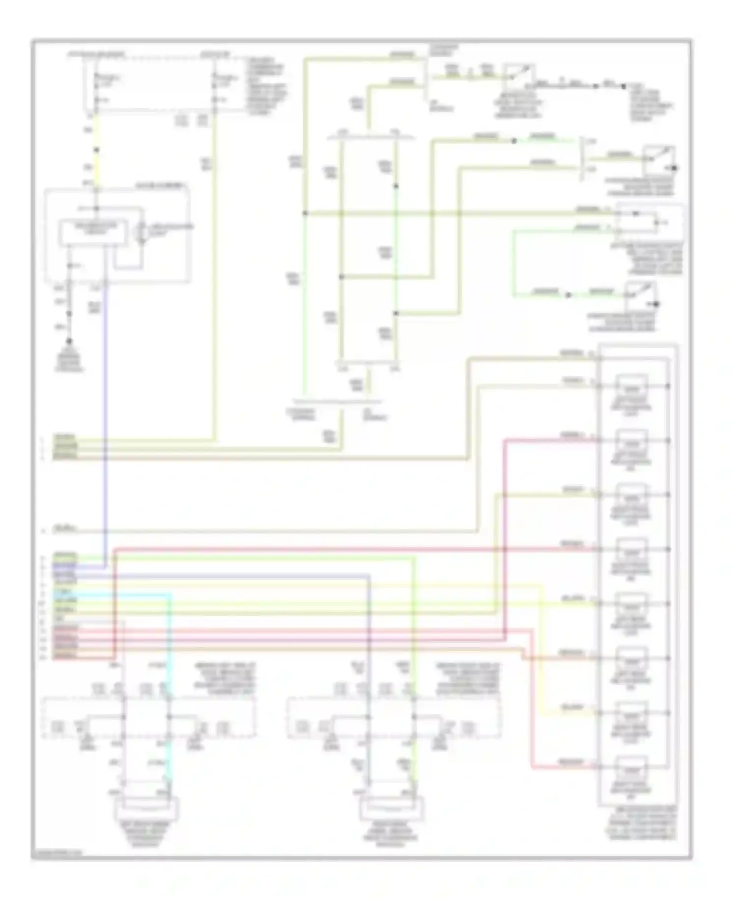 Wiring diagram brn/blk for Honda Accord VI (1997-2002) (2 of 16)