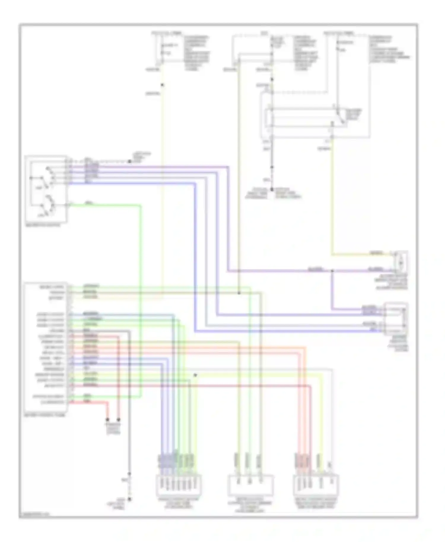 Wiring diagram grn/blk for Honda Accord VI (1997-2002) (5 of 24)