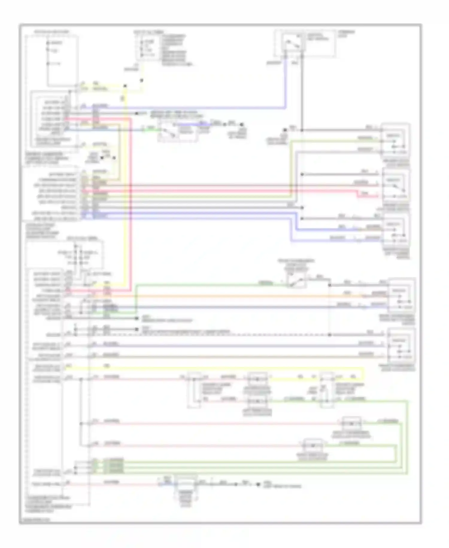 Wiring diagram hot in on or start for Honda Accord VI (1997-2002) (26 of 37)