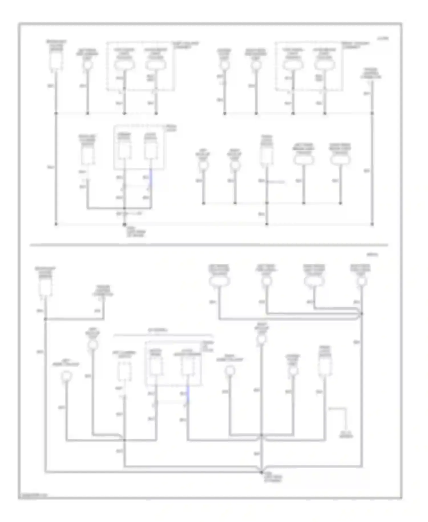Wiring diagram latch switch opener motor trunk key cylinder switch for Honda Accord VI (1997-2002) (1 of 1)