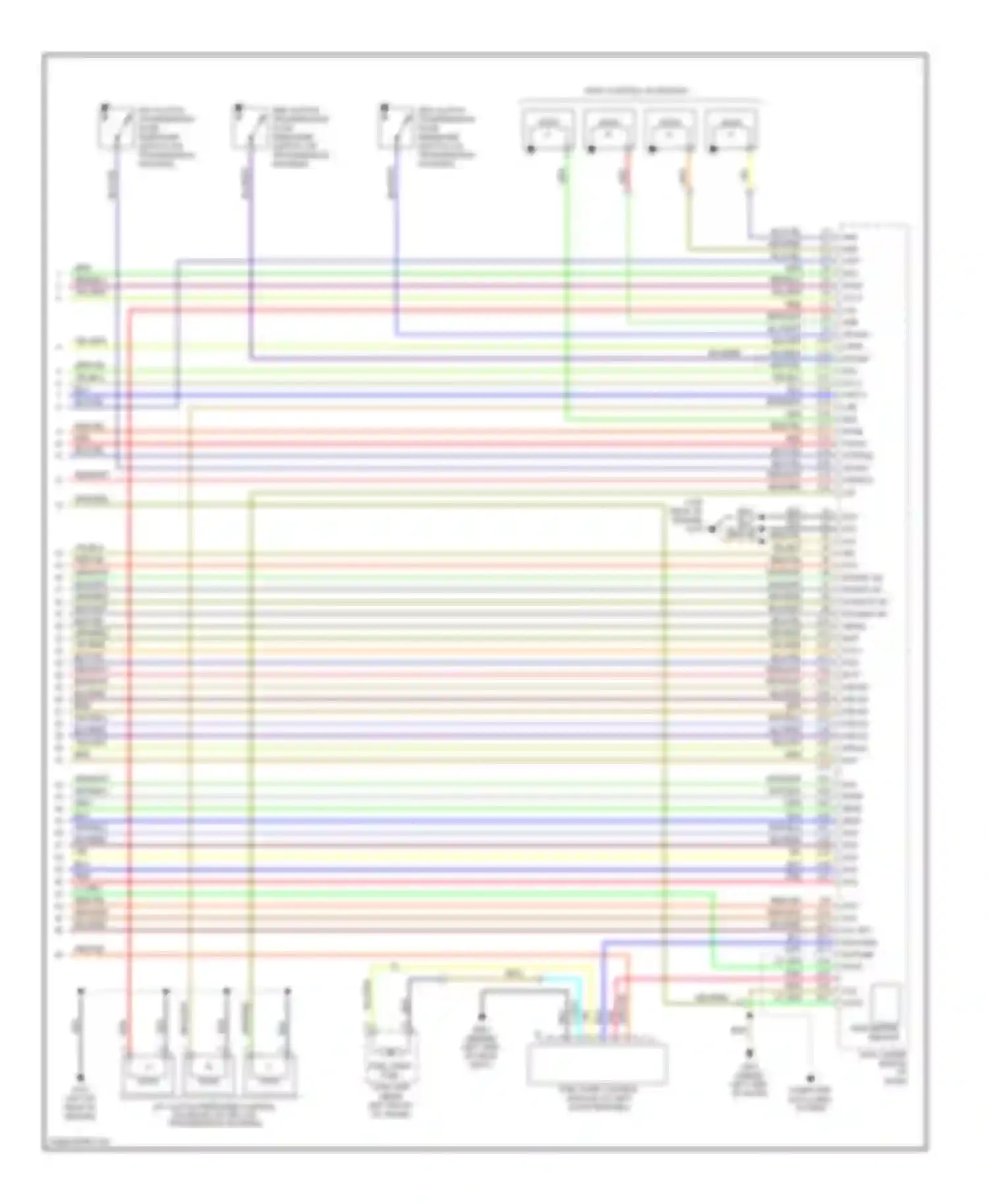 Accord Honda VII facelift (2005-2008): Wiring diagram engine performance 3.0l, hybrid (9 of 9)