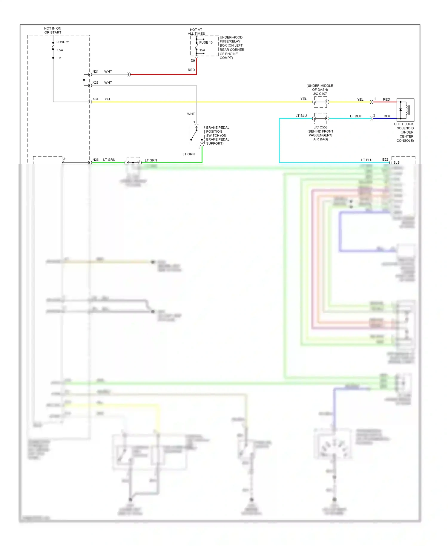 Wiring diagram apsa apsb for Honda Accord VII facelift (2005-2008) (1 of 1)