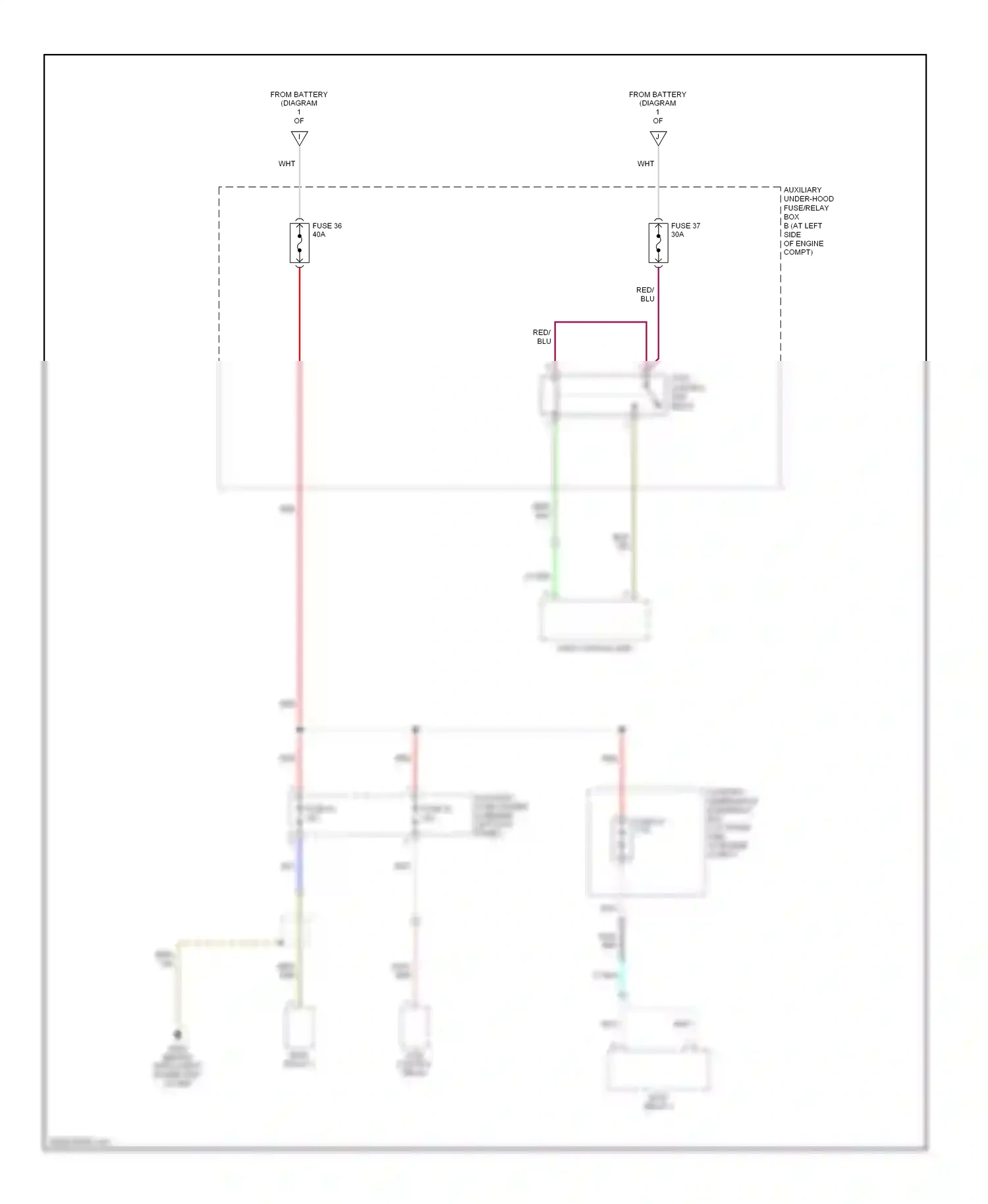 Wiring diagram atfp control unit for Honda Accord VII facelift (2005-2008) (2 of 2)