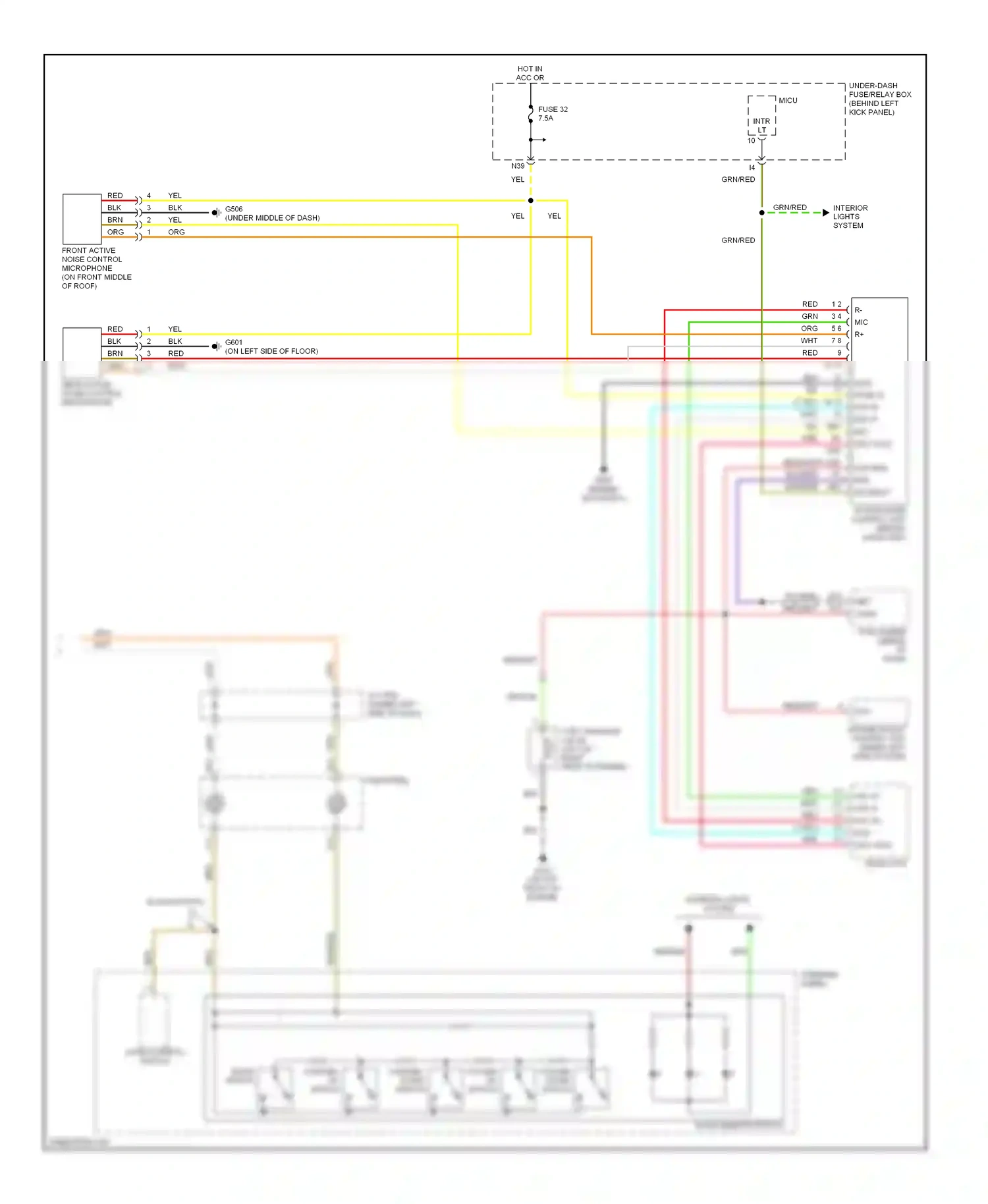 Wiring diagram nep cssm for Honda Accord VII facelift (2005-2008) (2 of 3)