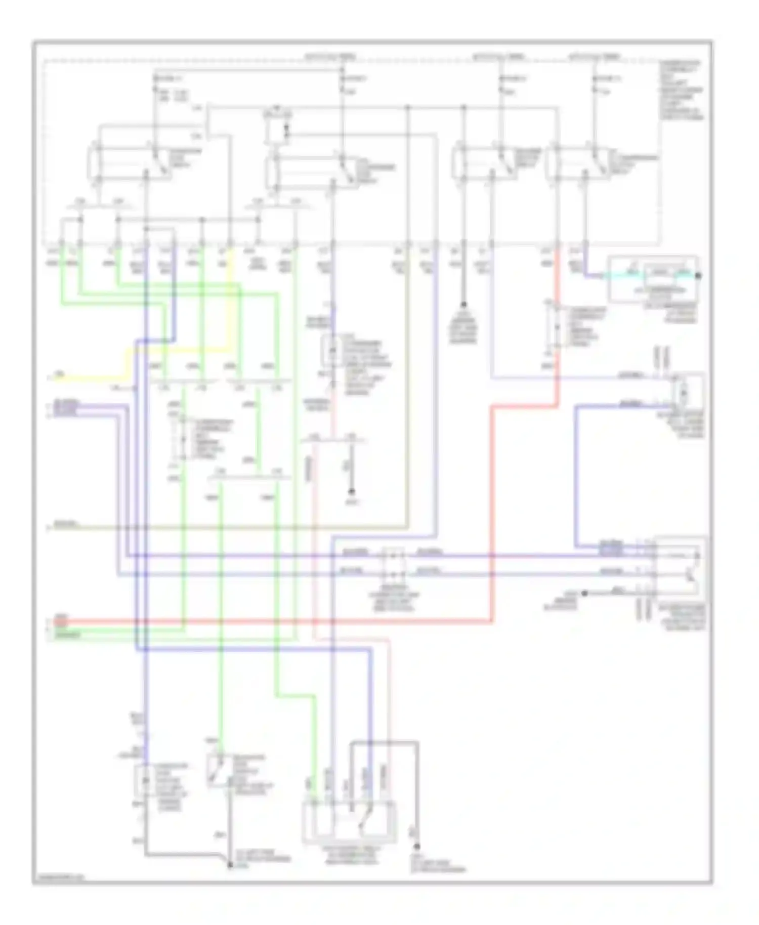 Accord Honda VII (2002-2006): Automatic a/c circuit (3 of 3)