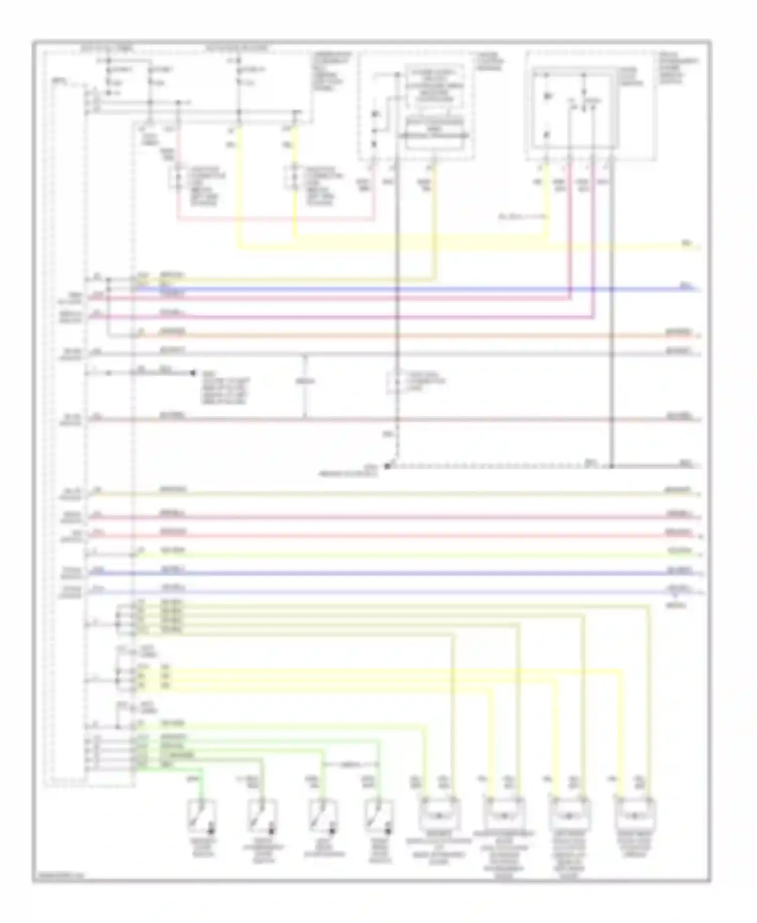 Accord Honda VII (2002-2006): Forced entry circuit, factory installed (1 of 2)